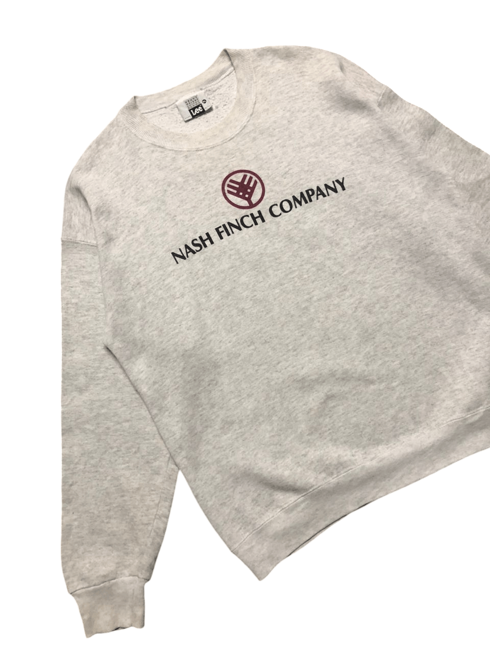 Lee × Vintage Vintage 90s Lee x Nash Finch Company Crewneck Sweatshirt Size US XL / EU 56 / 4 - 4 Thumbnail