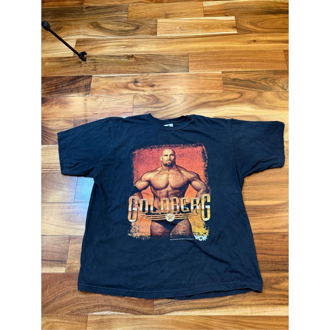Vintage Size XL Vintage 90s Goldberg Wrestling Promo Graphic Art WWE WCW WWF T Shirt Size US XL / EU 56 / 4 - 1 Thumbnail
