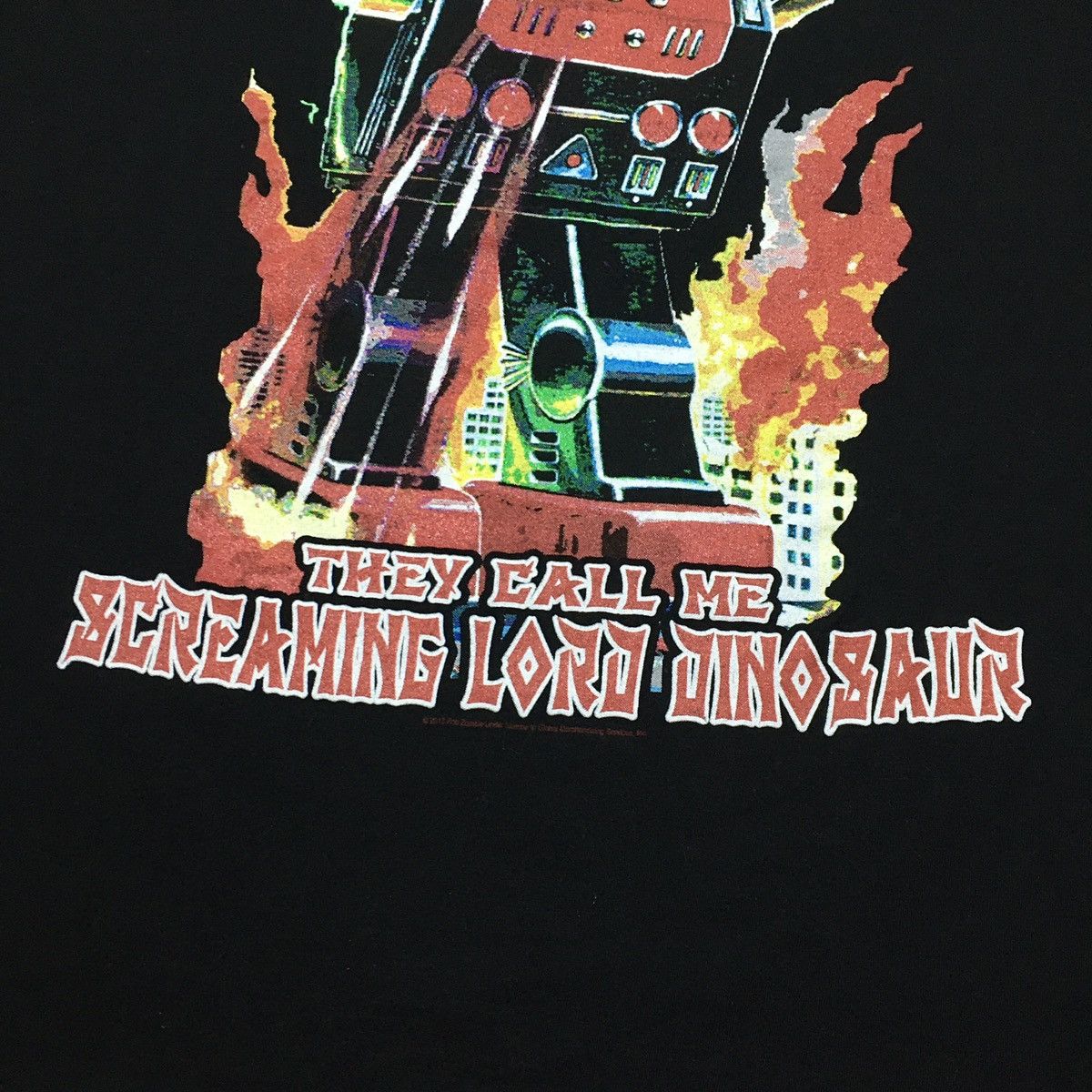 Band Tees ROB ZOMBIE “They Call Me Screaming Lord Dinosaur” T-shirt Size US XL / EU 56 / 4 - 3 Thumbnail