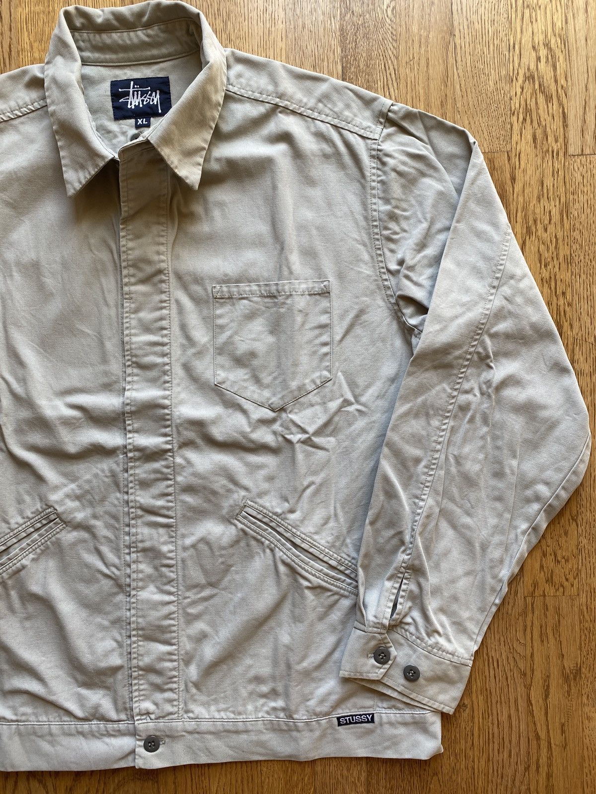 Stussy Stussy True Vintage Light Cotton Jacket Size US XL / EU 56 / 4 - 3 Thumbnail
