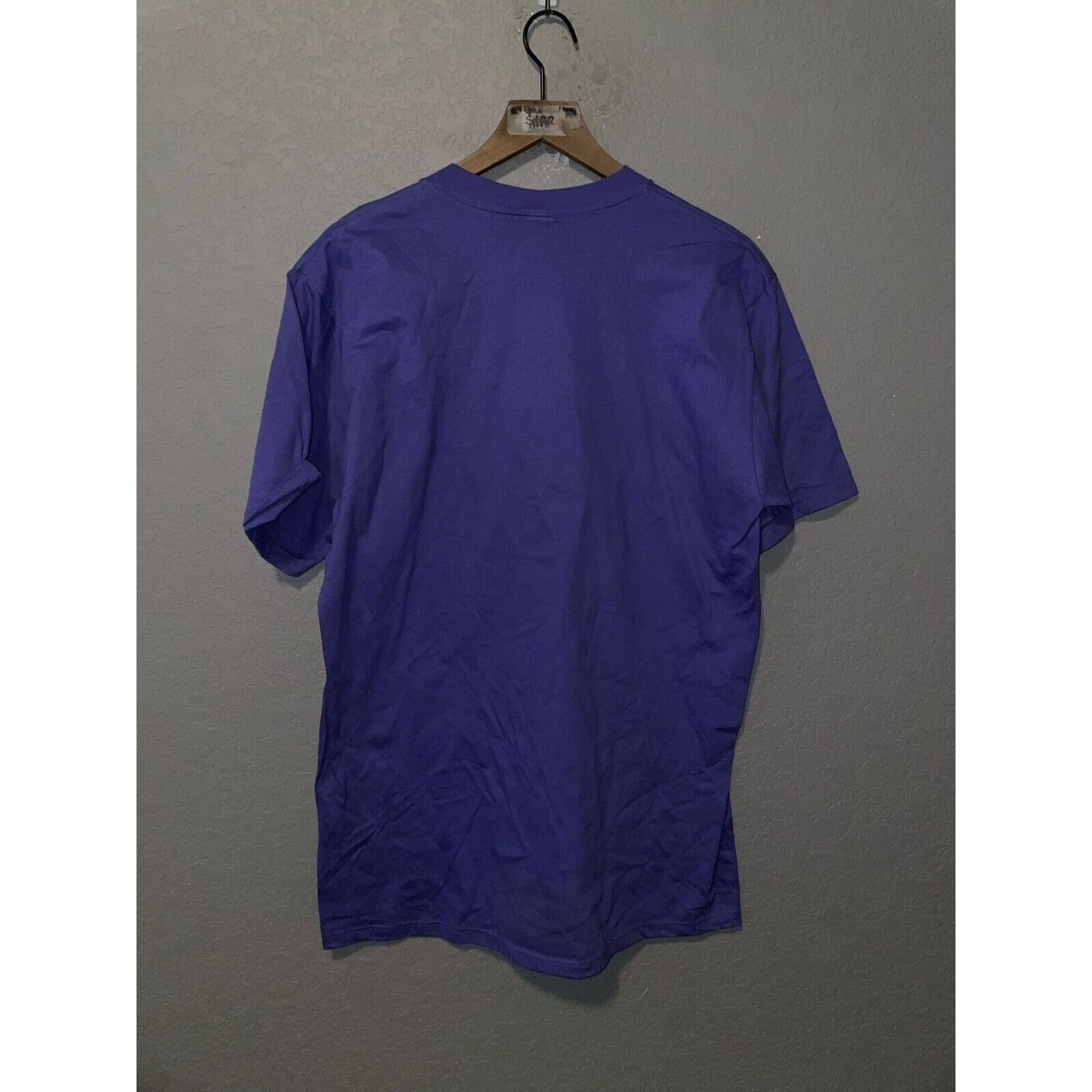 Jerzees Vintage Door County Shirt Teddy bear Purple Tee VTG 90s L Size US L / EU 52-54 / 3 - 8 Thumbnail