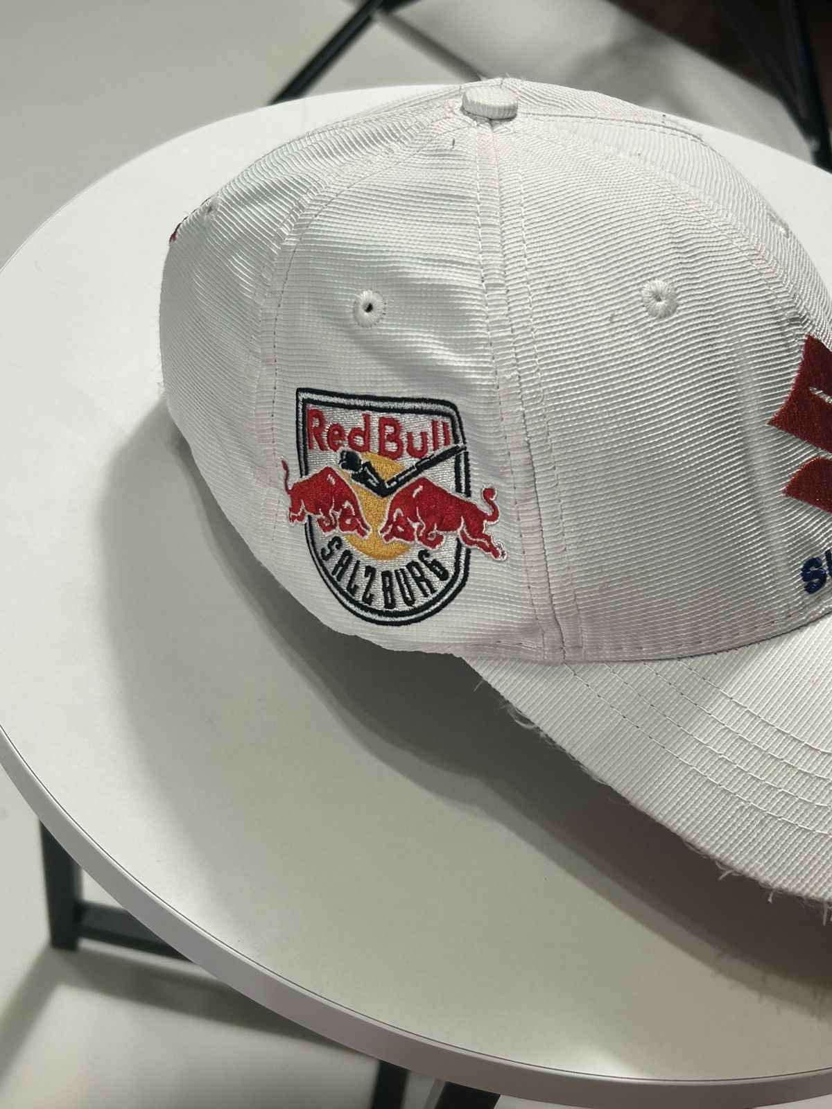 Red Bull × Vintage Vintage Red Bull Suzuki Cap Salzburg Os Size ONE SIZE - 6 Thumbnail