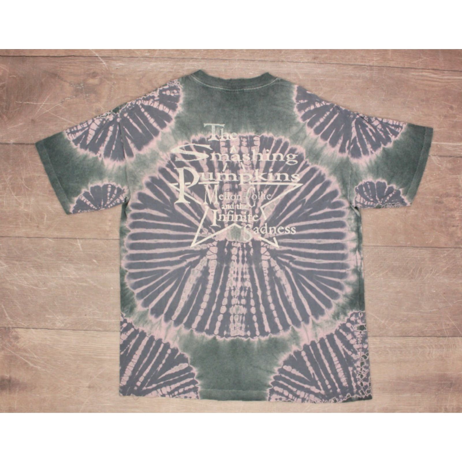 Vintage VINTAGE Nike Shirt Mens XL Blue 90s Smashing Pumpkins Mellon Collie Graphic Tee Decade 1990s Band Size US XL / EU 56 / 4 - 2 Thumbnail