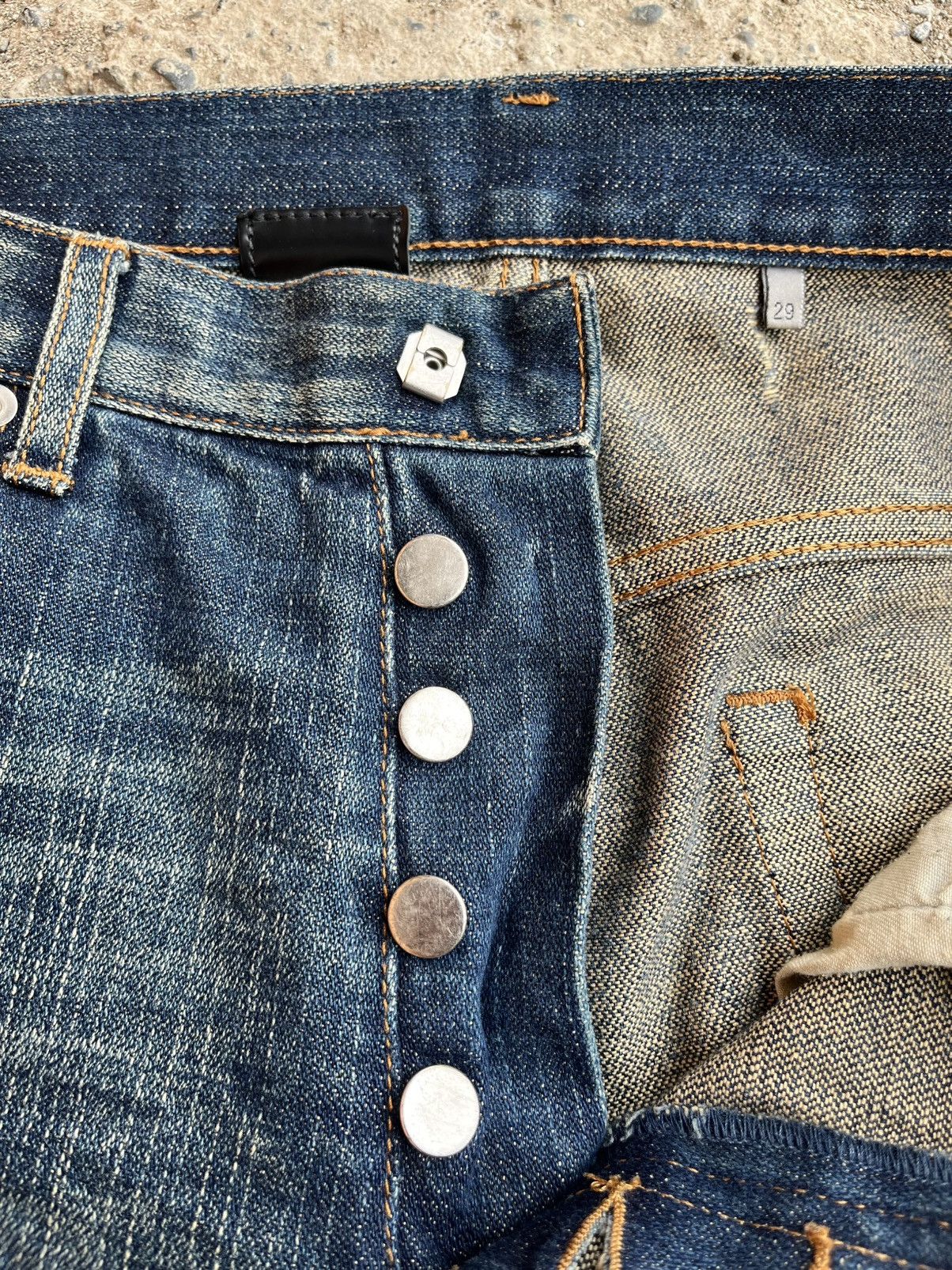 Dior SS2007 DIOR HOMME BY HEDI SLIMANE FIND AGAIN DENIM Size US 31 - 6 Thumbnail