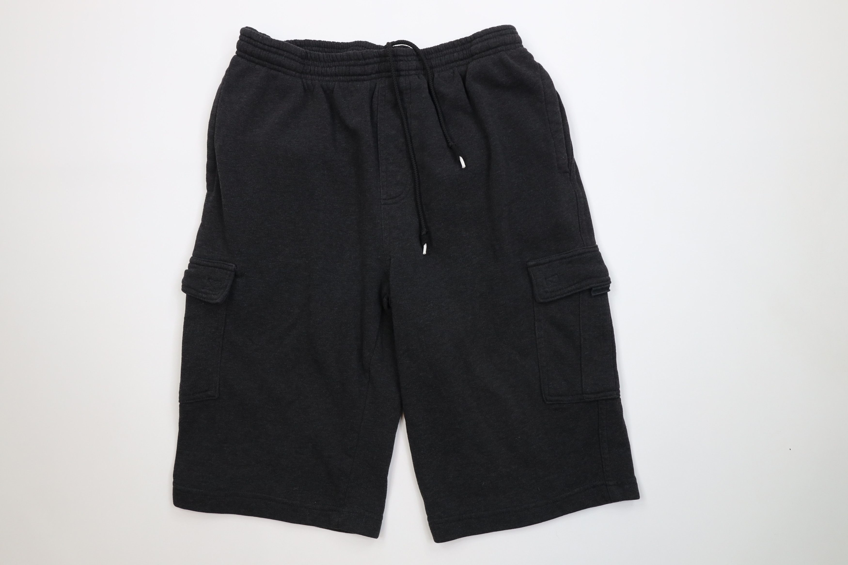 Vintage Vintage 90s Y2K Streetwear Baggy Sweatpants Cargo Shorts Size US 32 / EU 48 - 1 Thumbnail