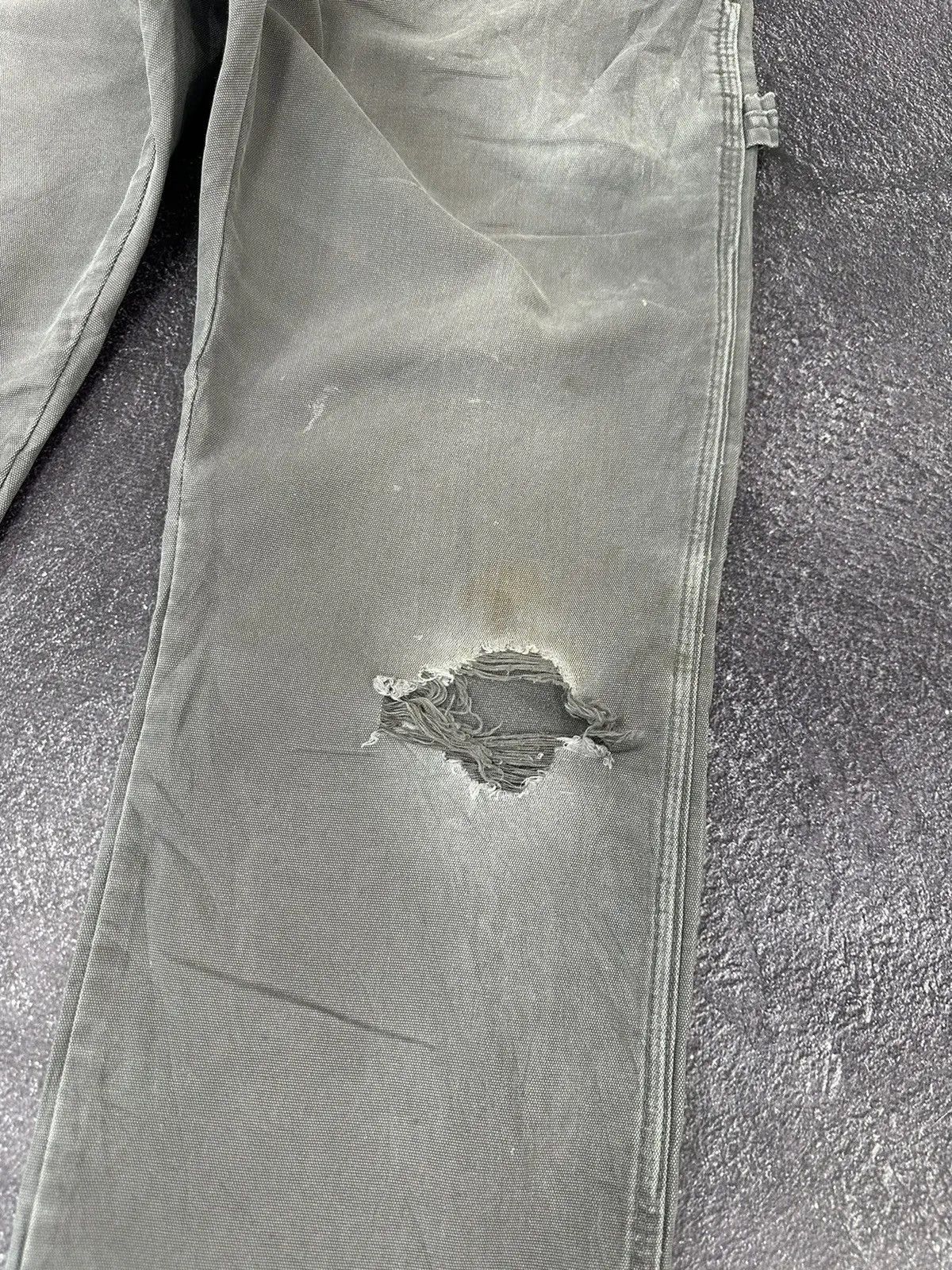 Dickies × Vintage Vintage Dickies Faded Gray American Hype Work Pants Jeans Size US 32 / EU 48 - 8 Thumbnail