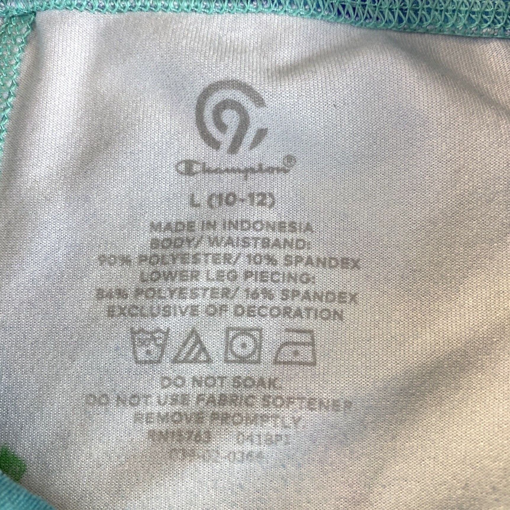 Champion Champion Leggings Woman’s Size L (10-12) Multicolor Athletic Stretchy / 51-7 Size 36" / US 14 / IT 50 - 3 Thumbnail