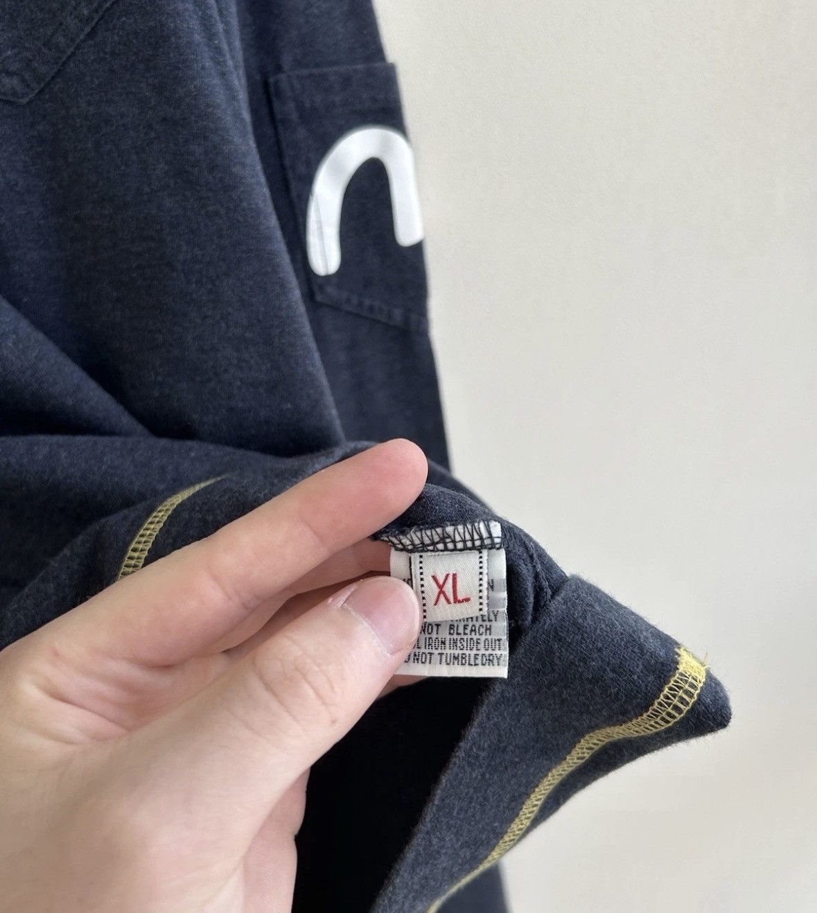 Evisu Vintage Evisu Multi Pocket Long Sleeve Japanese Rare Item Size US L / EU 52-54 / 3 - 6 Thumbnail
