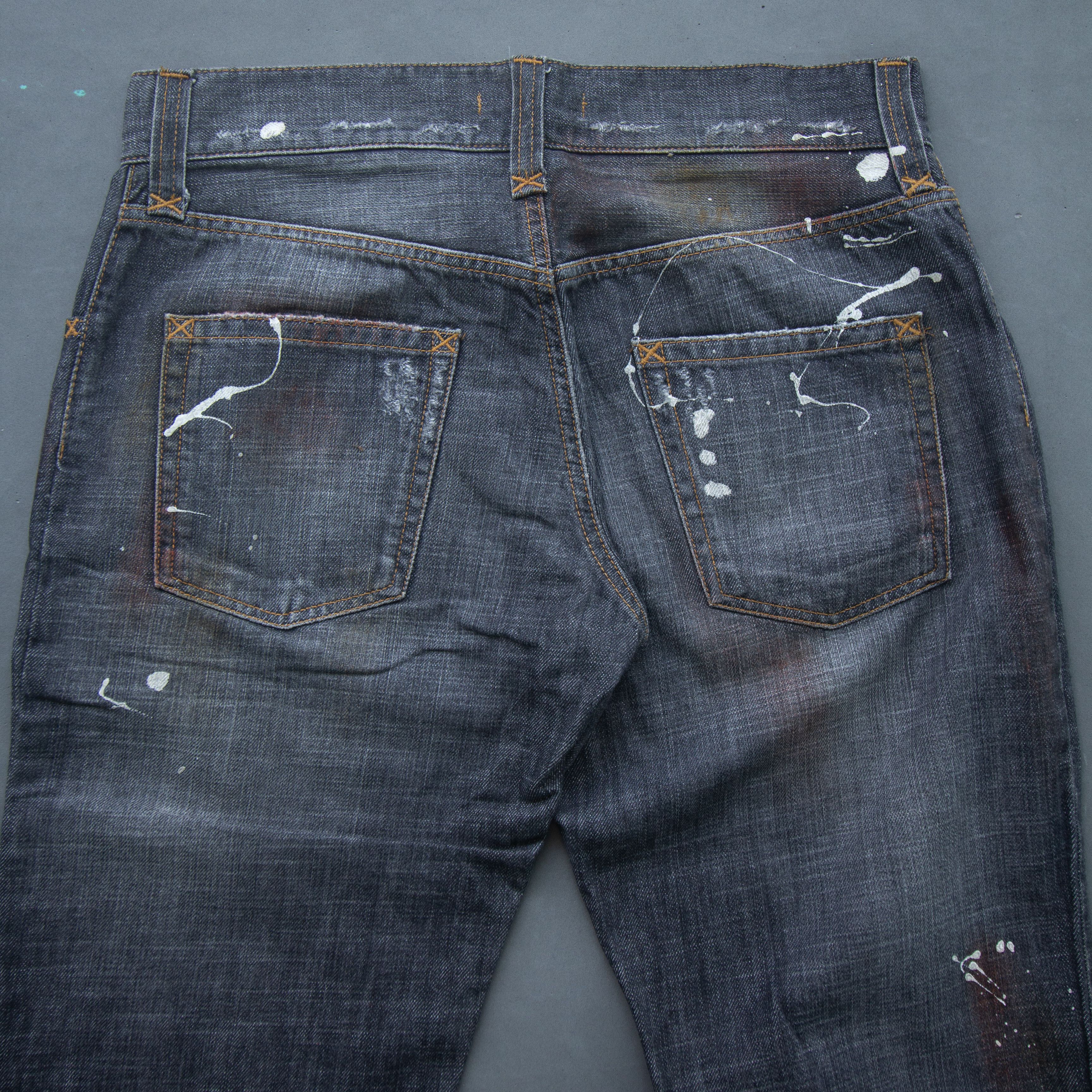 Dolce & Gabbana DnG Paint Splatter Jeans Size US 32 / EU 48 - 5 Thumbnail