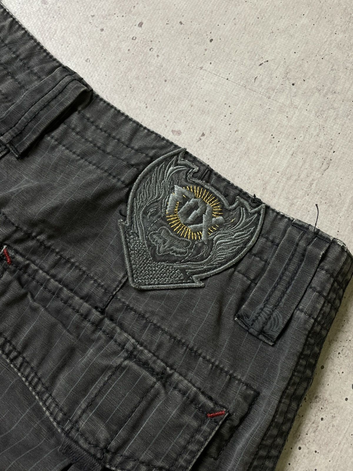 Fox Racing Vintage FOX Cargo Shorts Y2k Size US 32 / EU 48 - 7 Thumbnail