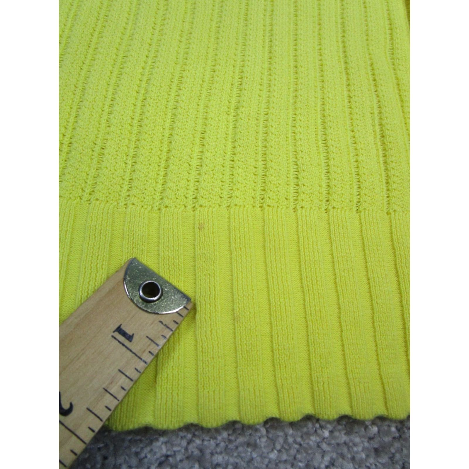 Vintage VINTAGE Comptoir des Cotonniers Sweater Women Small Yellow Cotton Pullover Casual Fall Womens Size S / US 4 / IT 40 - 6 Thumbnail