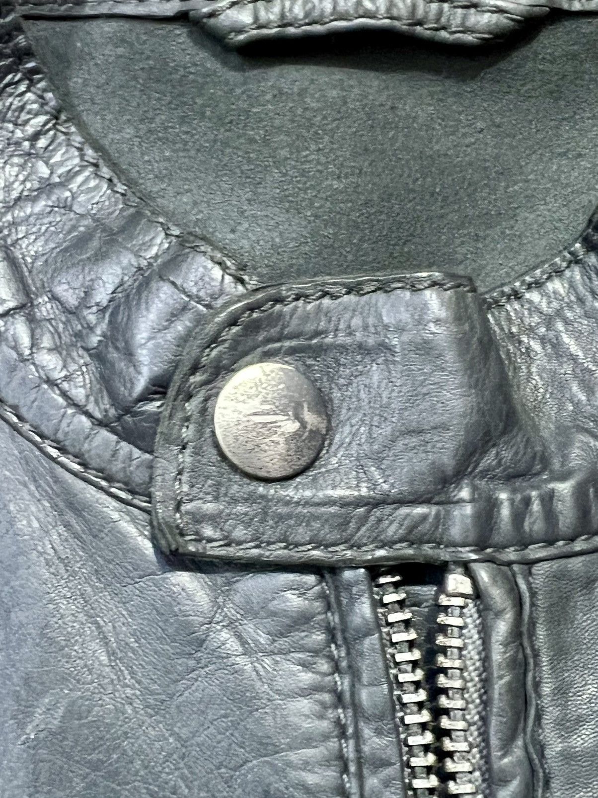Diesel Diesel L-All-RAW leather jacket size XL Size US L / EU 52-54 / 3 - 7 Thumbnail