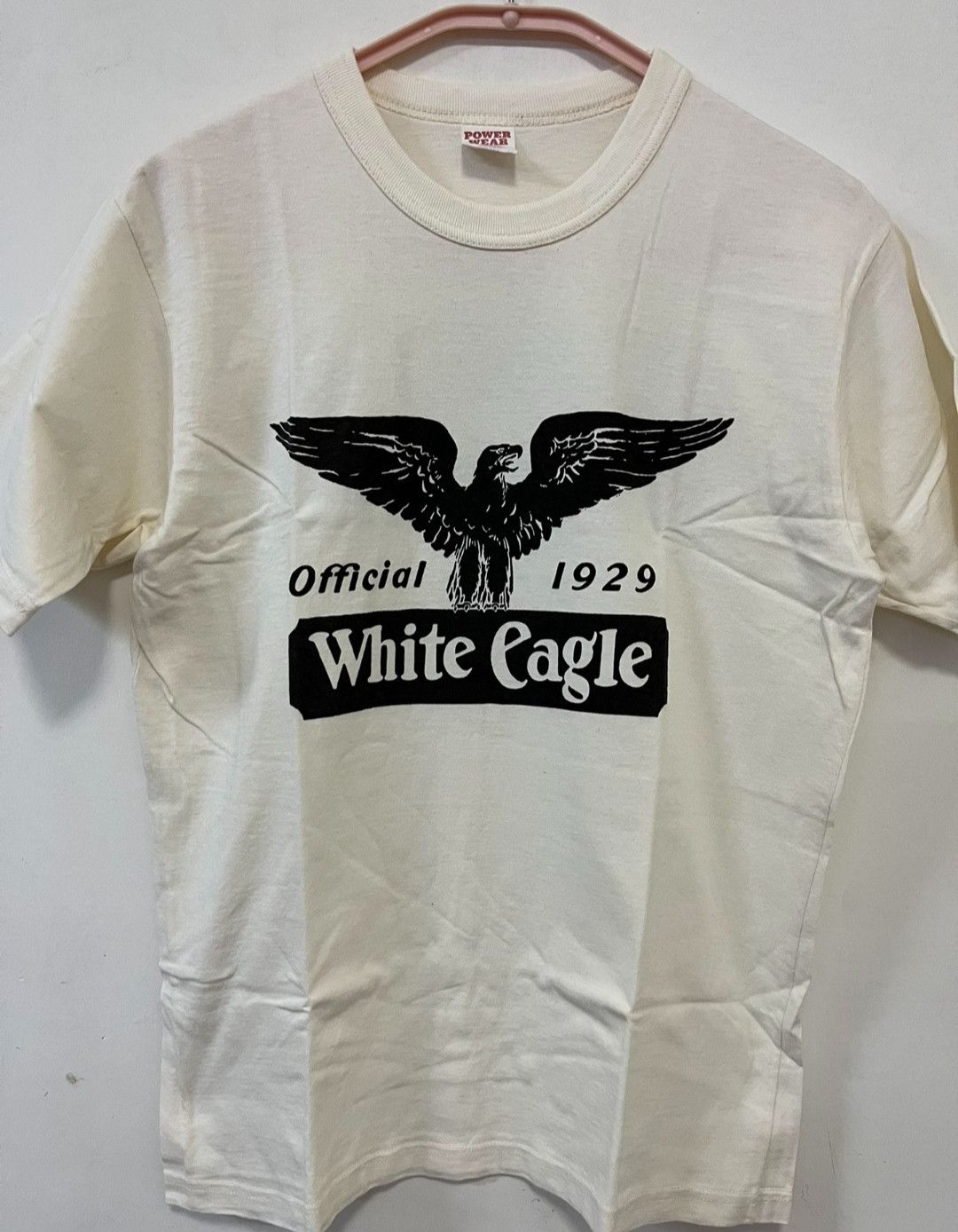 image of Freewheelers Short Sleeve T-Shirt in White, Men's (Size Small)
