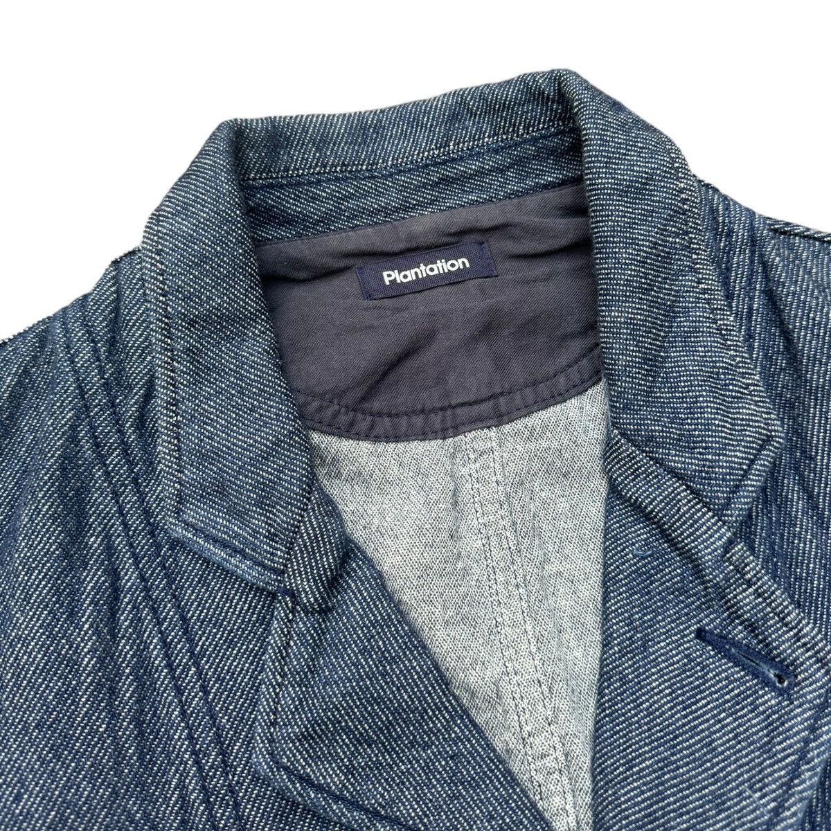 Issey Miyake × Vintage Issey Miyake Plantation Overall Denim Jacket Size US S / EU 44-46 / 1 - 2 Thumbnail