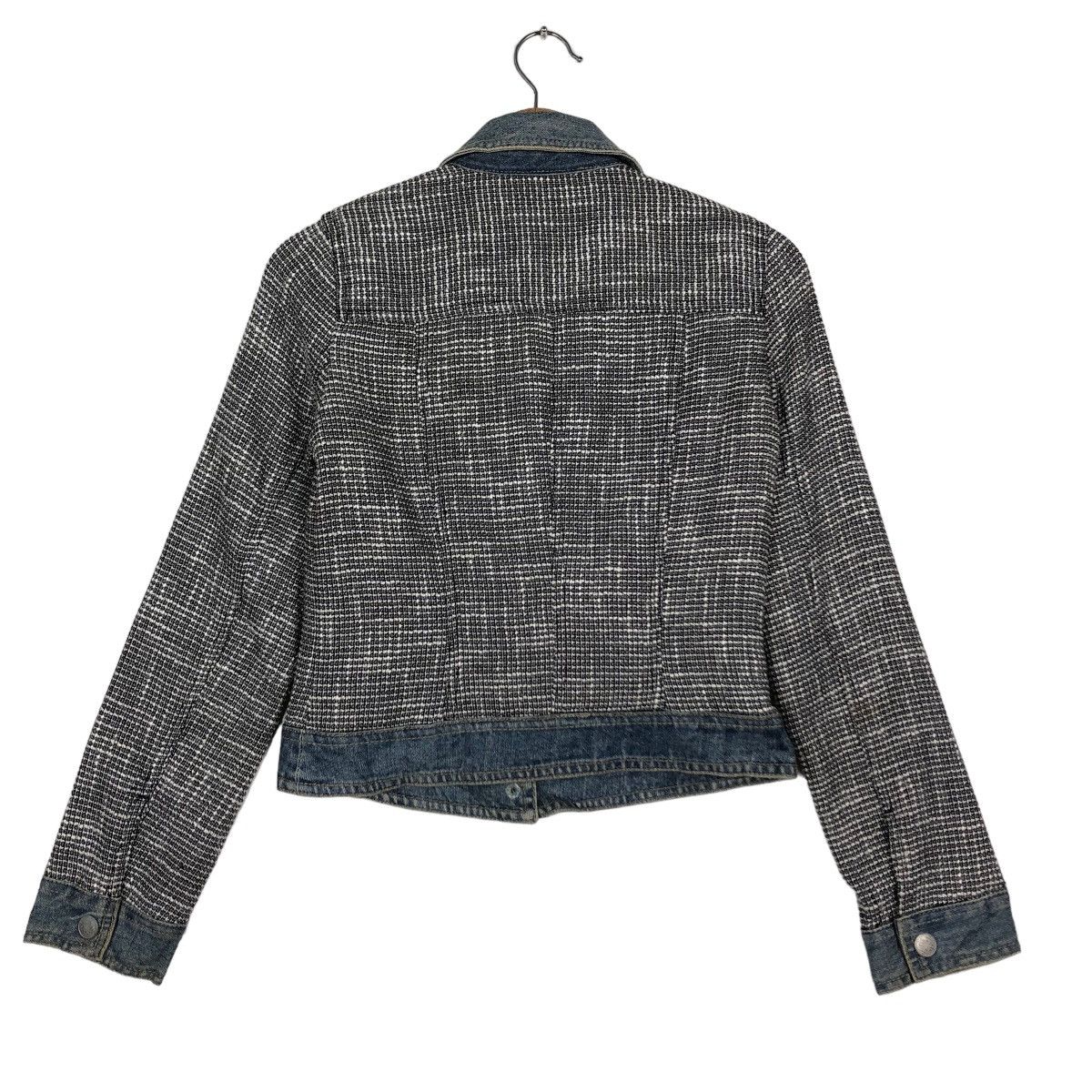 Japanese Brand 🔥Rare Cropped Denim Jacket Biker Wear IP IP Japan Made Size US M / EU 48-50 / 2 - 8 Thumbnail