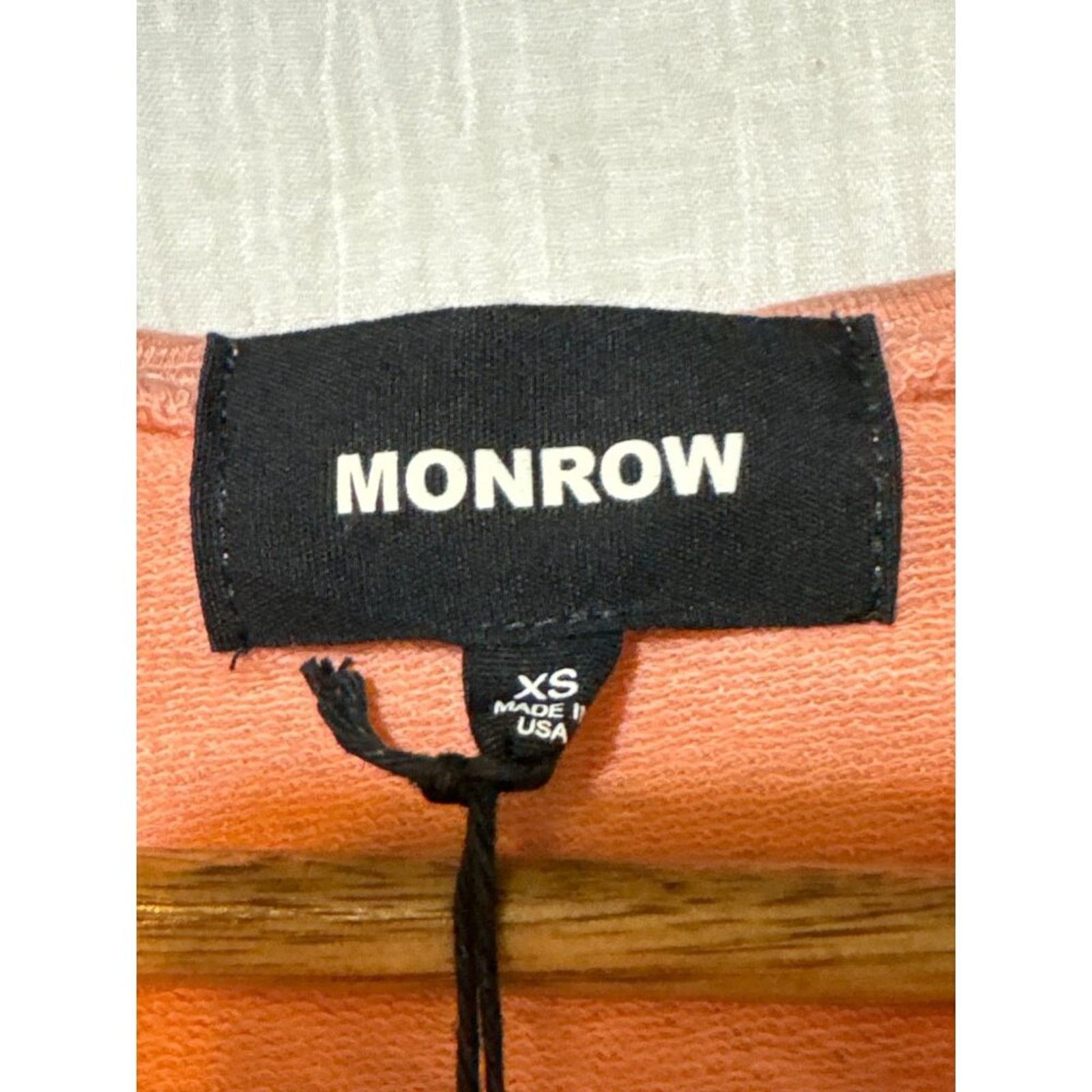 MONROW Monrow Jacket Womnes Medium NWT Supersoft Zip Up Hoody Size M / US 6-8 / IT 42-44 - 4 Thumbnail