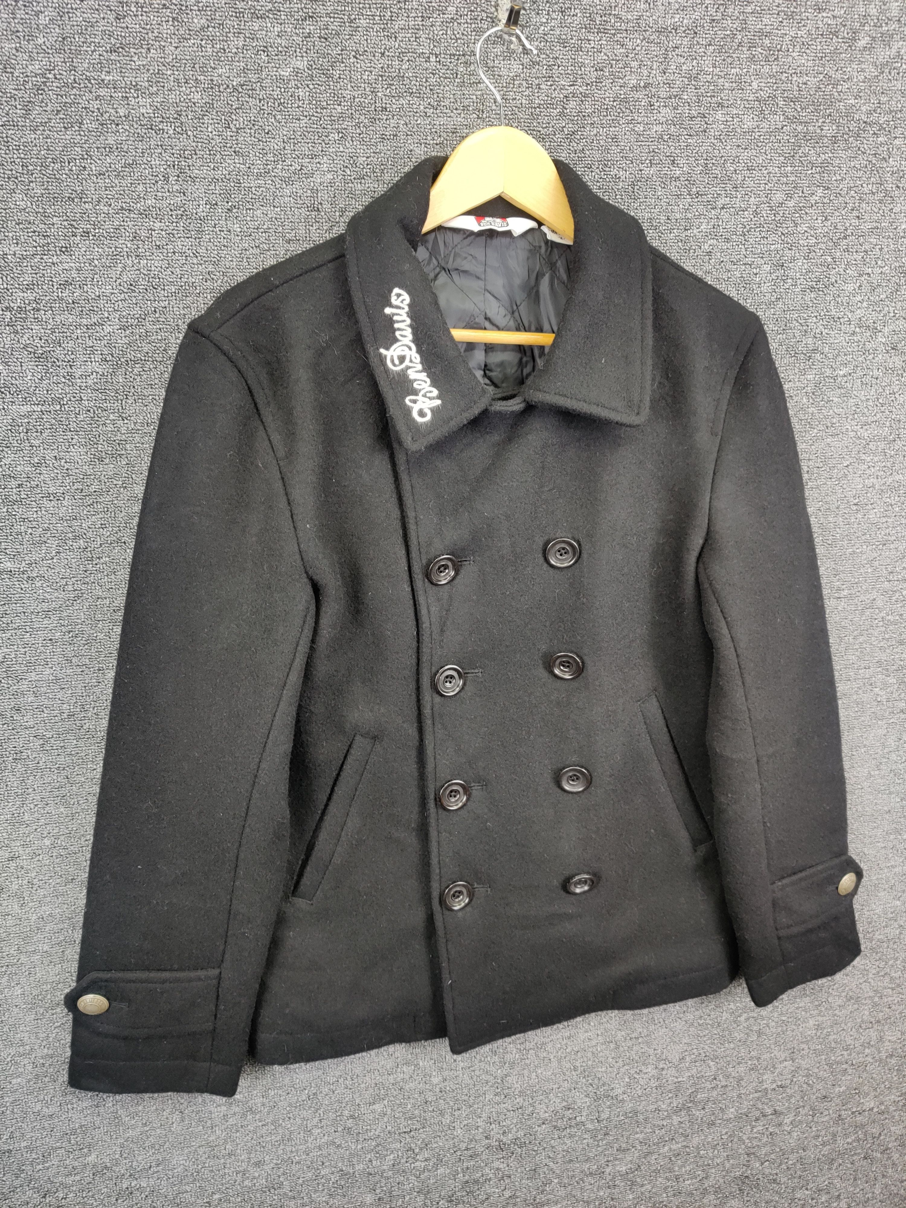 Ben Davis Vintage Ben Davis Double Breasted Wool Coat Size US M / EU 48-50 / 2 - 5 Thumbnail
