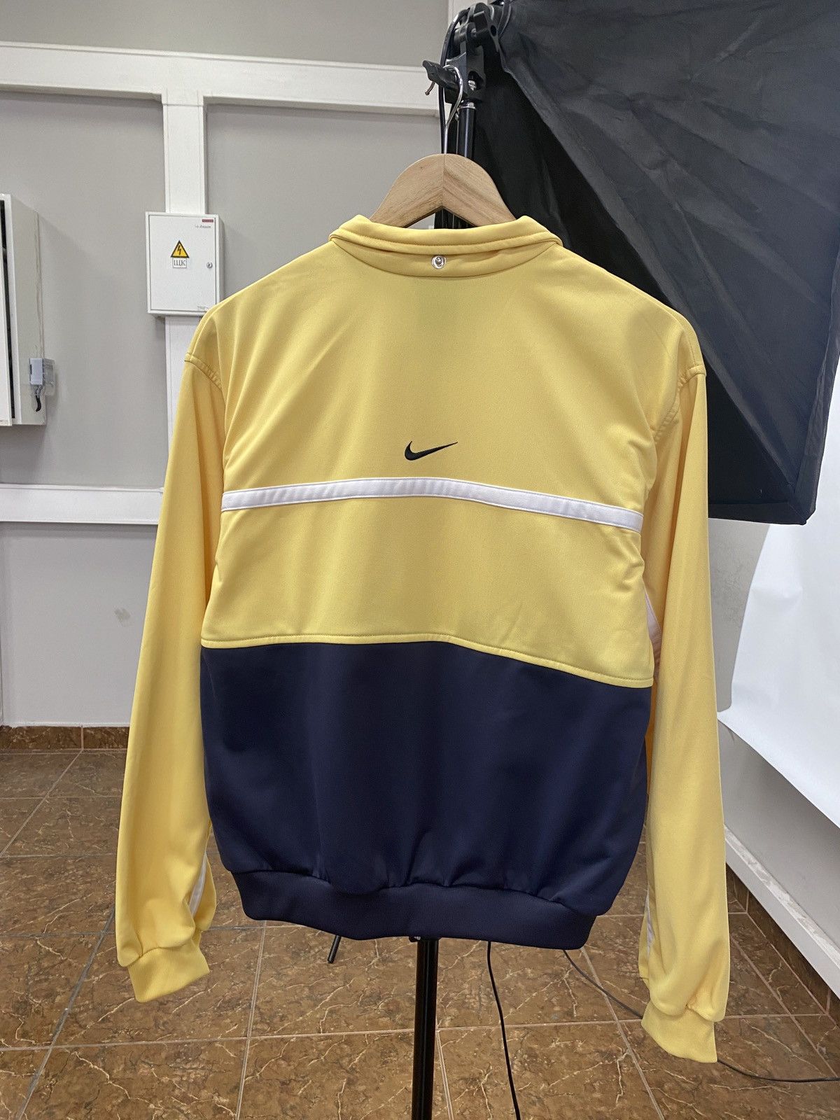 Nike 🇺🇸 Vintage 90s Nike Tennis Athletic Zip Hoodie Rare Retro Y2K Size US S / EU 44-46 / 1 - 2 Thumbnail