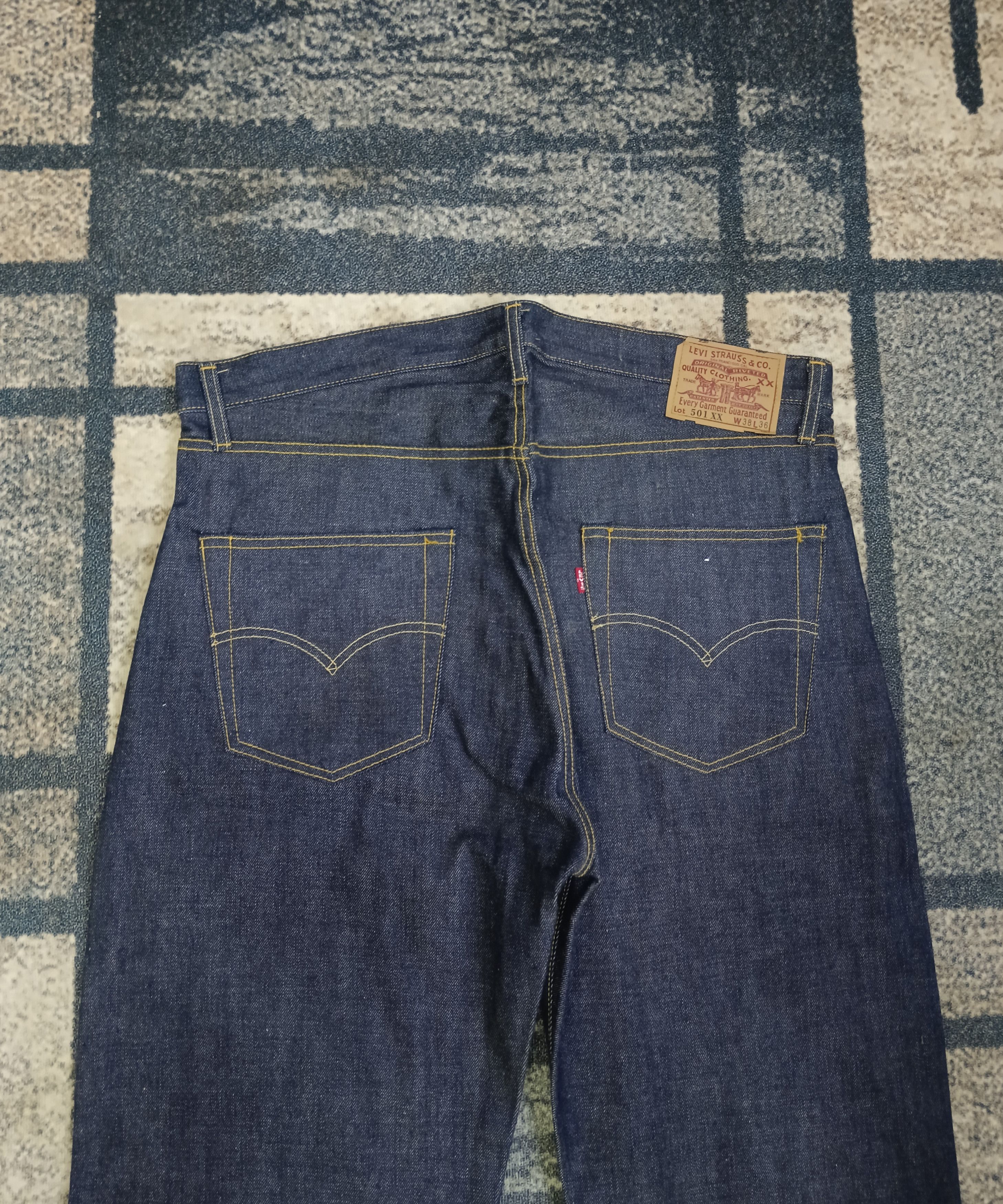 Levi's Vintage Clothing LEVIS VINTAGE DEADSTOCK 501 XX BIG E Size US 38 / EU 54 - 5 Thumbnail