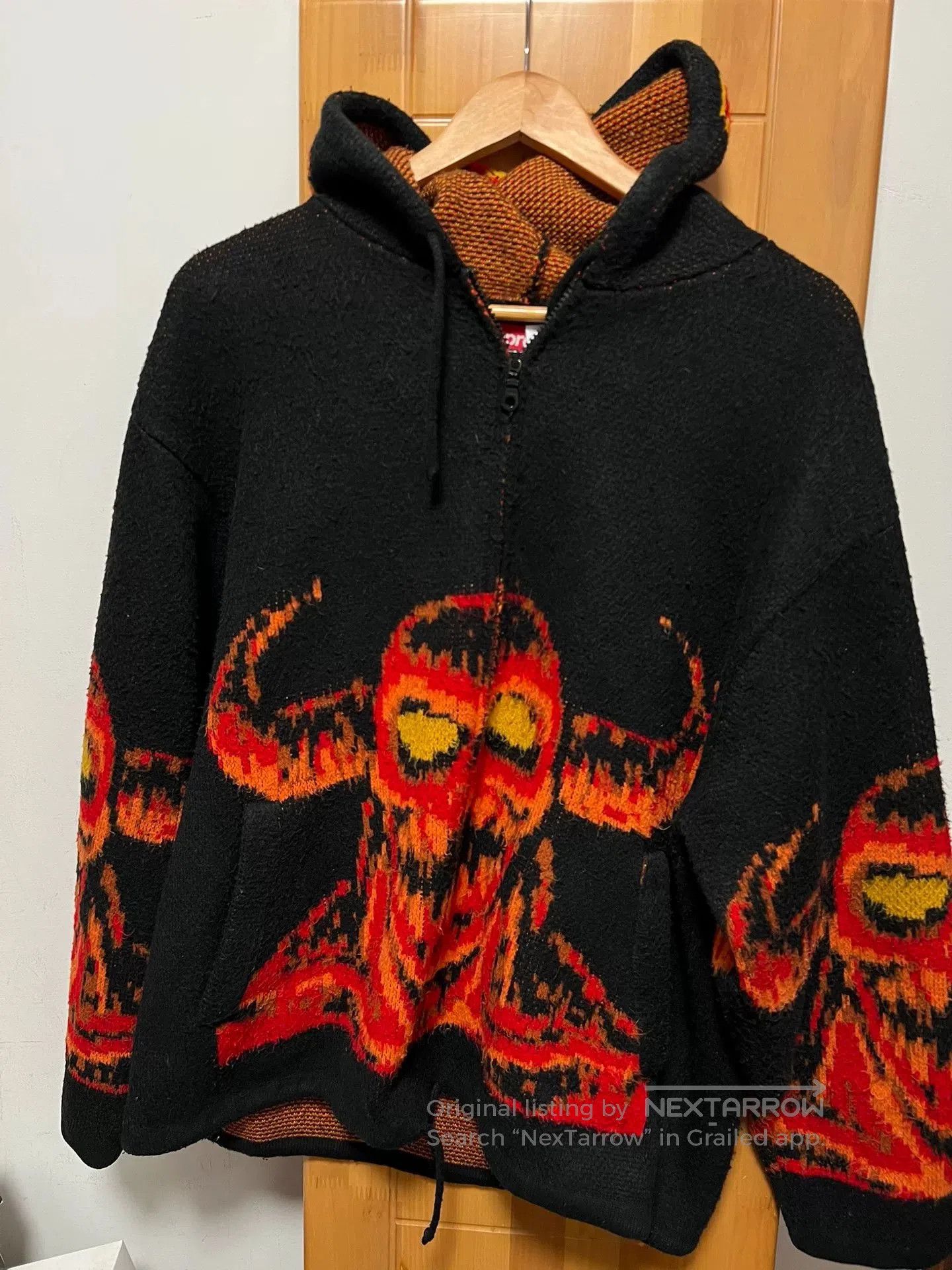 Supreme Supreme x Toy Machine Zip Up Hoodie. Size US L / EU 52-54 / 3 - 1 Thumbnail