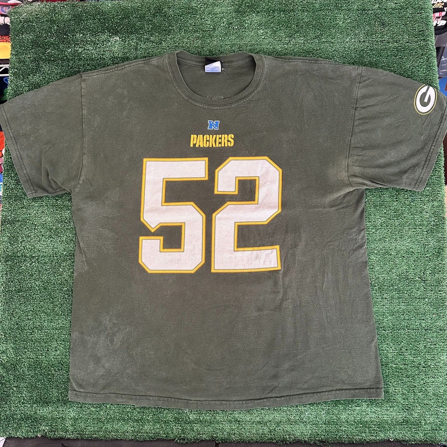 NFL Vintage Y2K NFL Green Bay Packers Jersey T-Shirt Clay Matthe Size US XL / EU 56 / 4 - 1 Thumbnail
