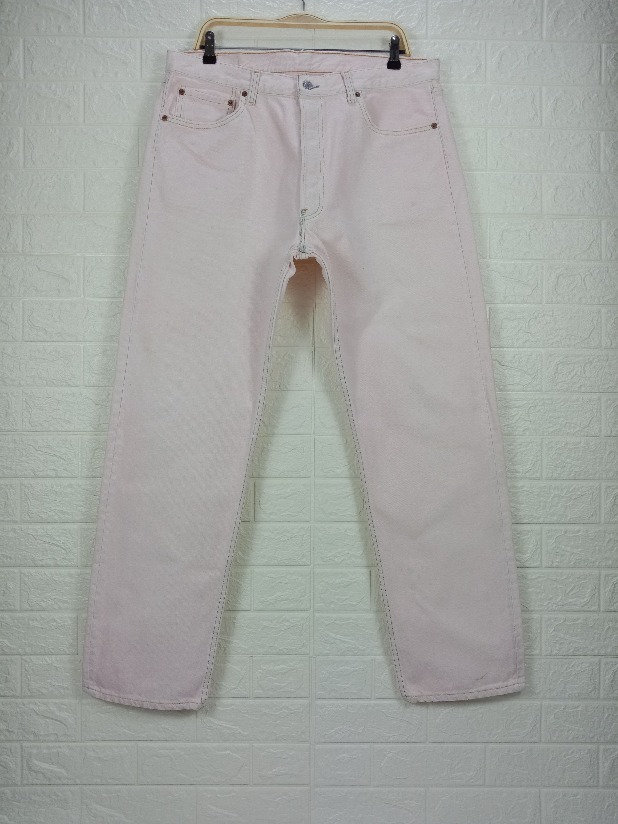 Levi's Vintage 90s Levi's 501 Jeans Buttons Fly Denim Size US 37 - 1 Thumbnail