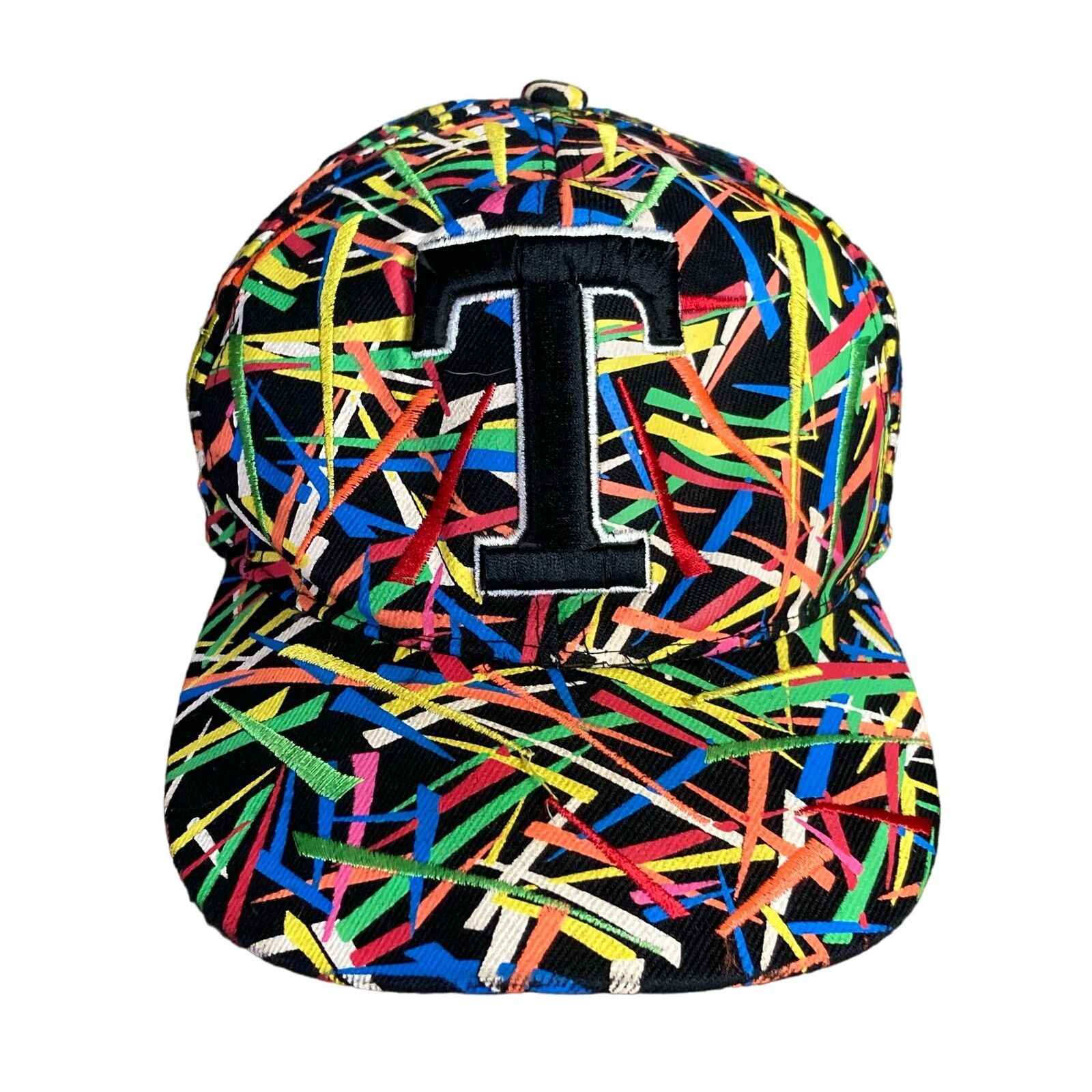 City Hunter City Hunter Men's Fitted Baseball Cap Multicolor Hat Retro Size ONE SIZE - 1 Thumbnail