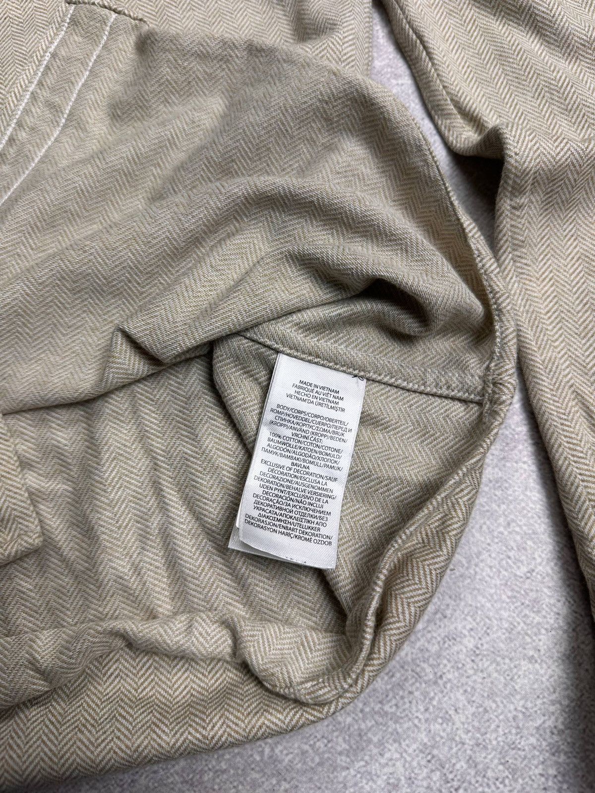 Polo Ralph Lauren Vintage Polo Ralph Lauren Old Money Beige Shirt M Size US M / EU 48-50 / 2 - 6 Thumbnail