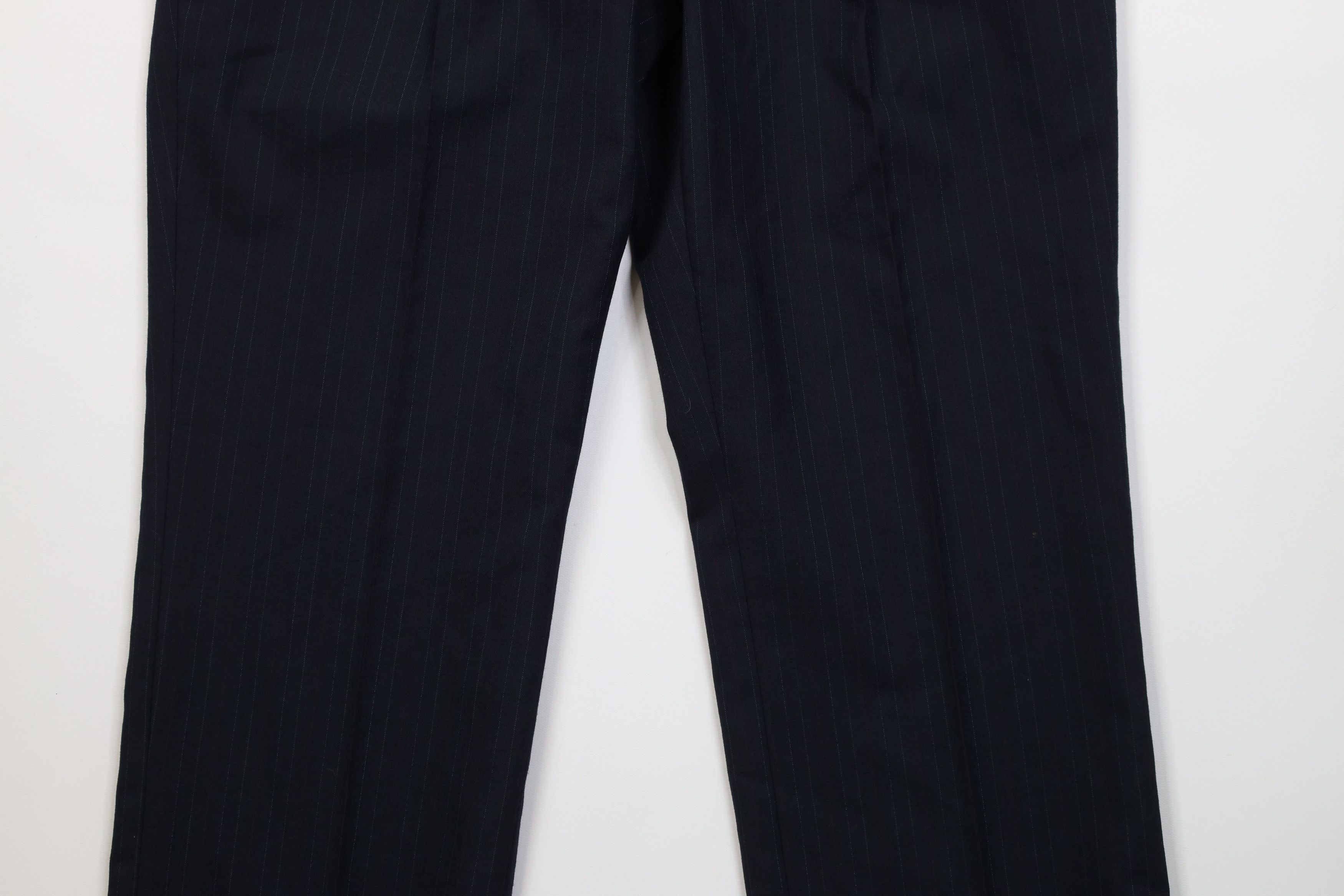 Vintage Vintage 70s Streetwear Knit Striped Wide Leg Chino Pants USA Size US 36 / EU 52 - 3 Thumbnail