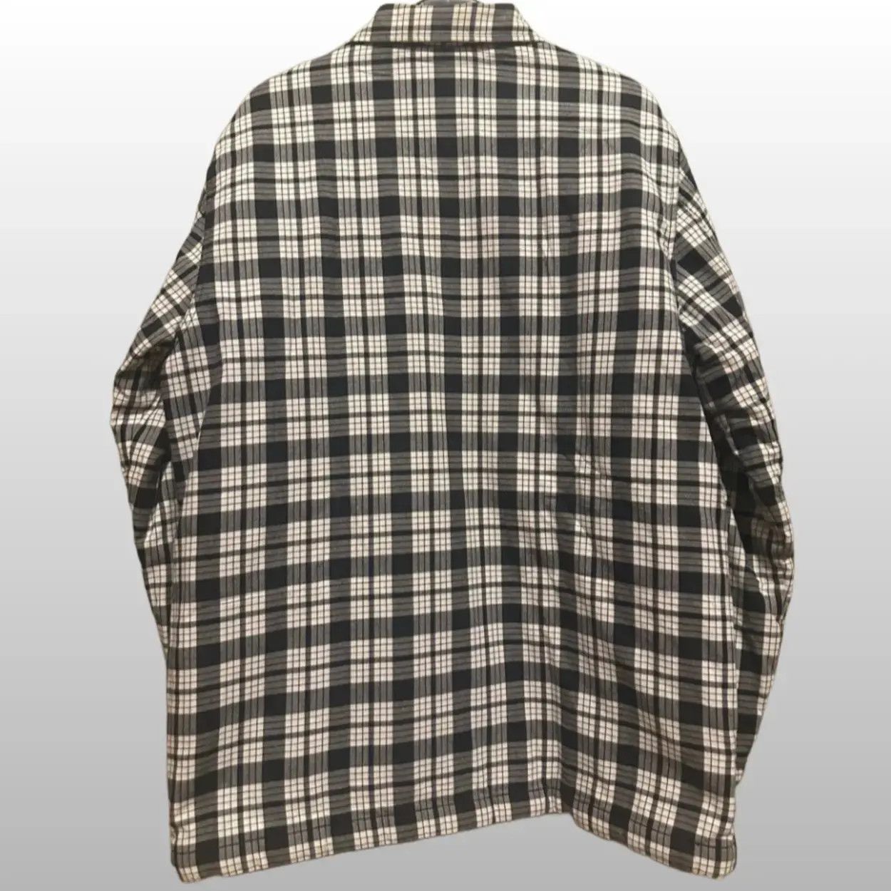 Supreme Supreme Quilted Zip Flannel Shirt FW14 Size US L / EU 52-54 / 3 - 2 Thumbnail