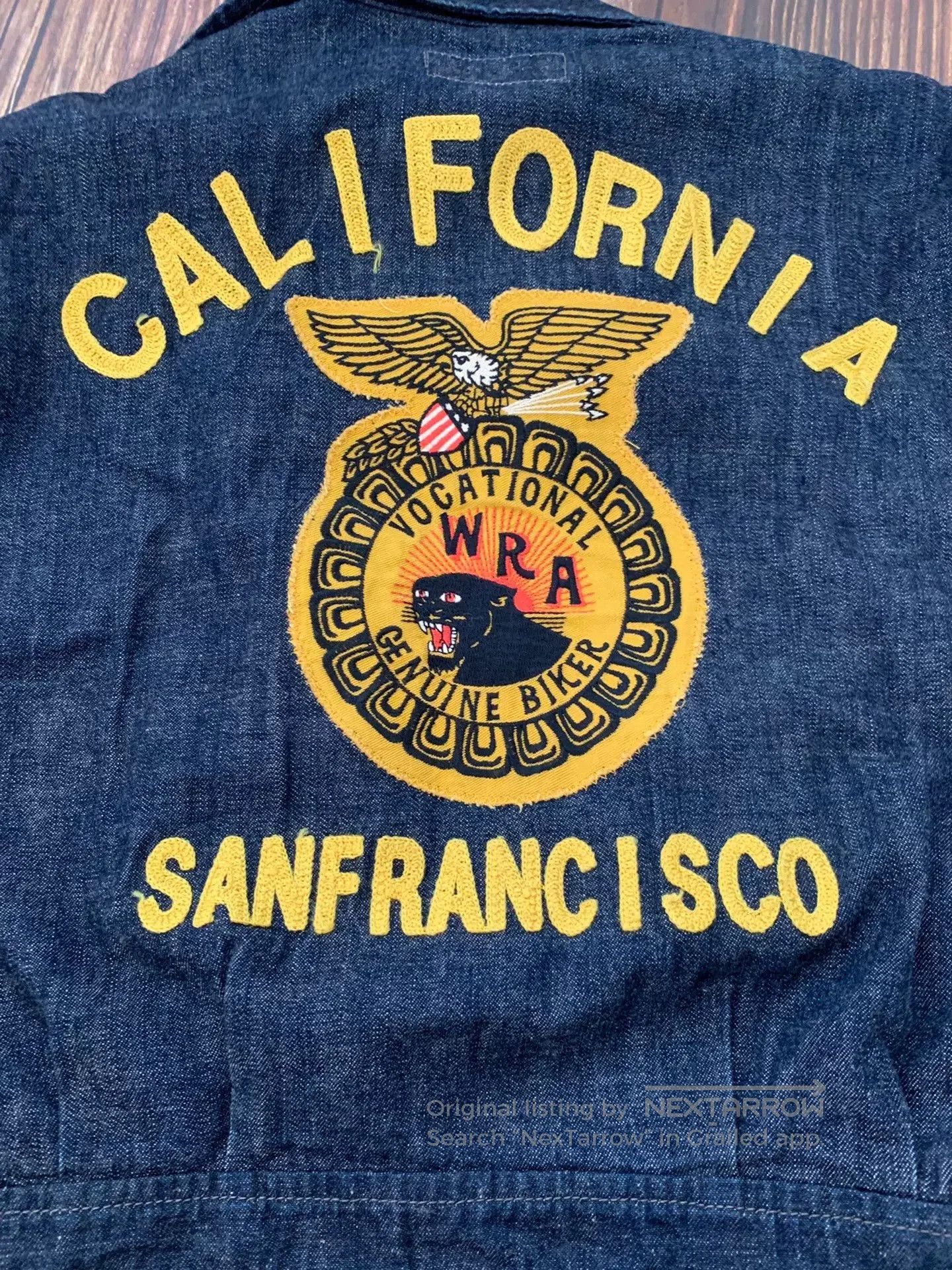 WEST RIDE west ride cycling alliance denim jacket. Size US M / EU 48-50 / 2 - 4 Thumbnail