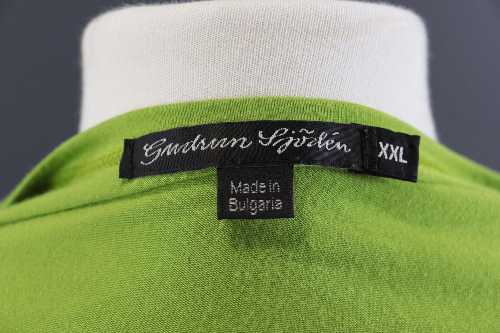 Designer Gudrun Sjoden Green Boat Beck Pullover Blouse Size XXL Size XXL / US 16-18 / IT 52-54 - 12 Thumbnail