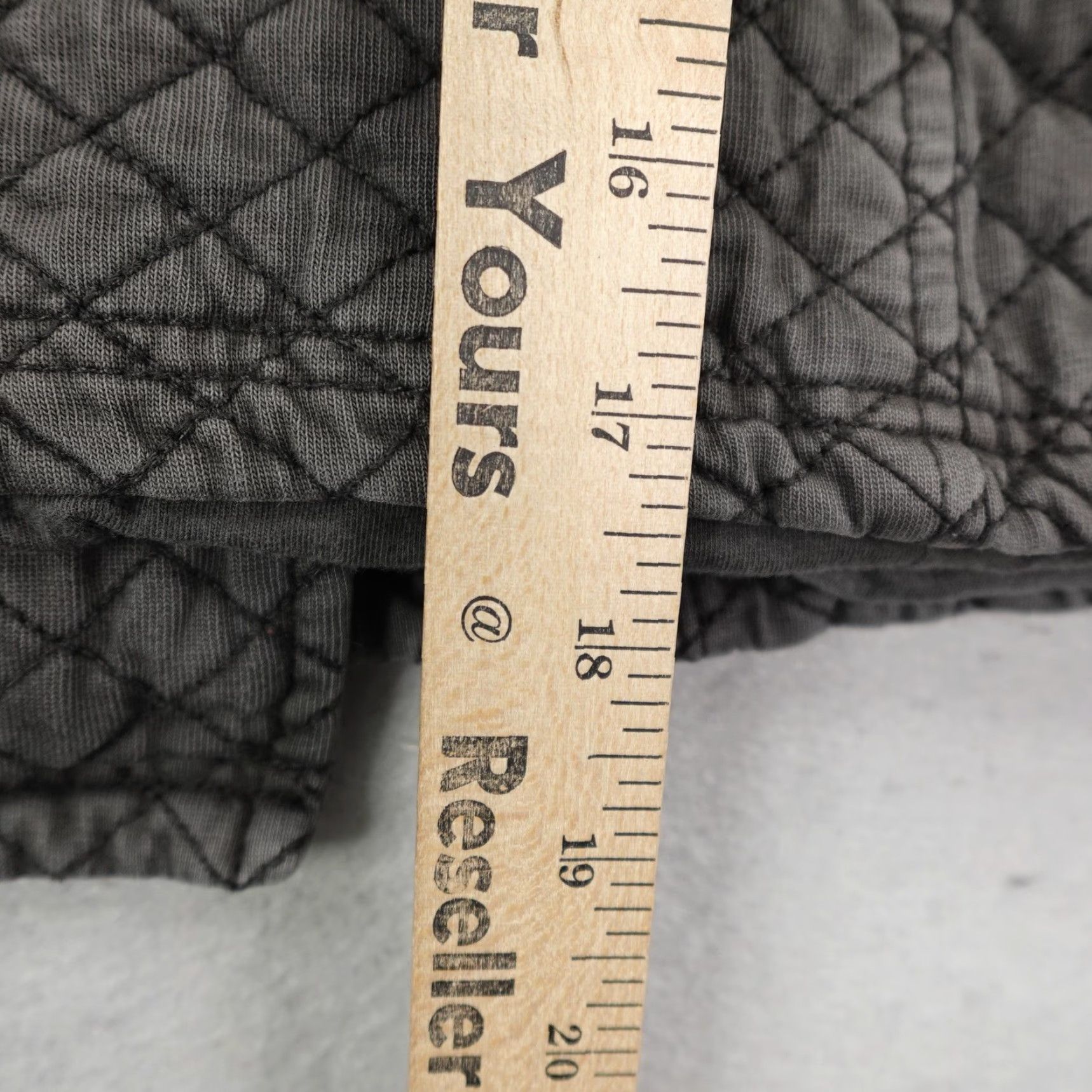 Vintage Marrakech Jacket Womens Small Gray Quilted Moto Biker Asymmetrical Cropped Coat Size S / US 4 / IT 40 - 6 Thumbnail