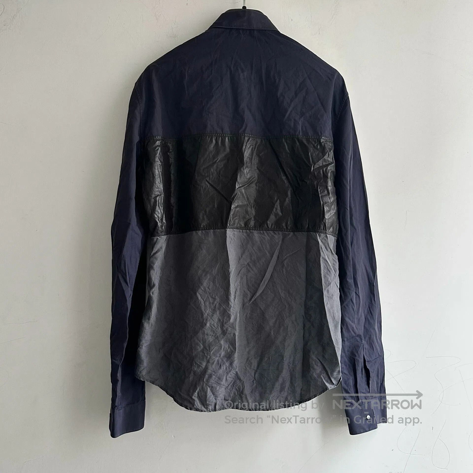 Balenciaga Balenciaga Black Panel Design Shirt. Size US M / EU 48-50 / 2 - 3 Thumbnail