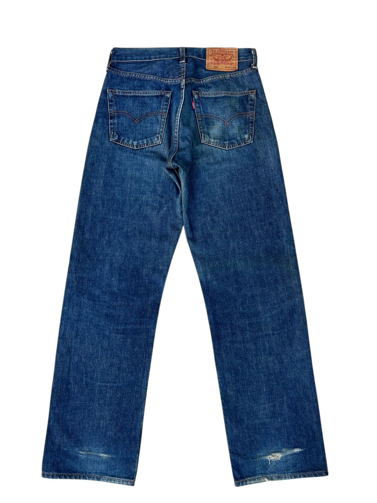 Levi's Vintage 1997 Levi’s 502 XX Big E Denim Selvedge Jeans Size US 30 / EU 46 - 8 Thumbnail