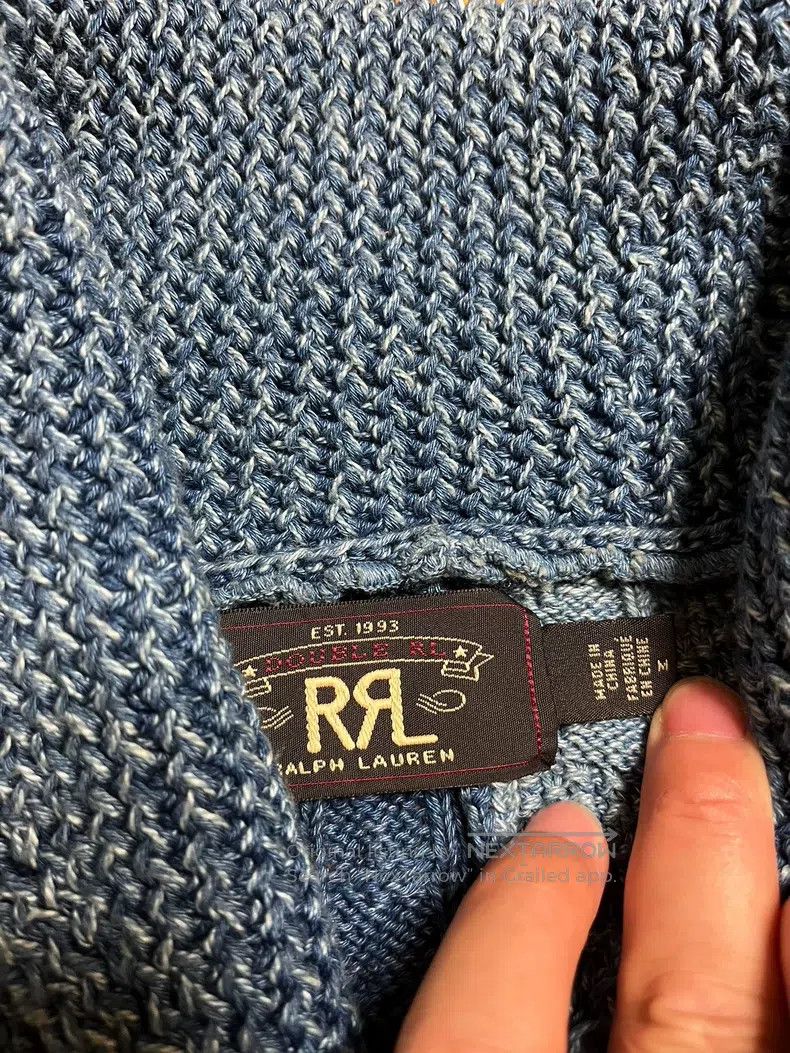 RRL Ralph Lauren RRL Ralph Lauren Baijiabu $1600 sweater Indigo tie dye siz Size US M / EU 48-50 / 2 - 4 Thumbnail