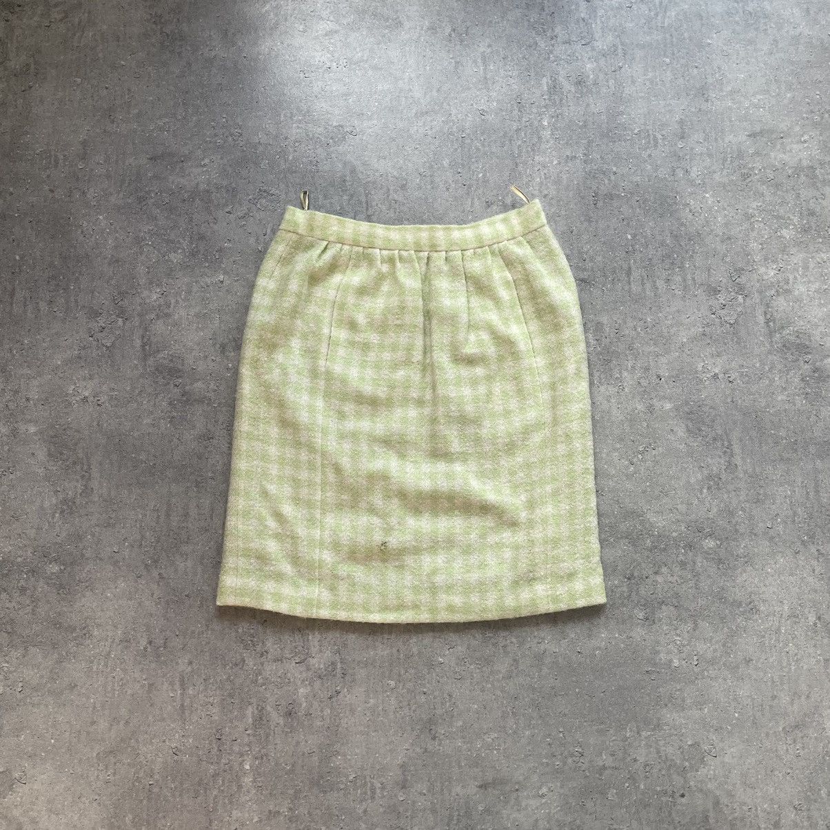 Celine × Vintage Vintage 80s Celine Maxi Skirt Size 32" / US 10 / IT 46 - 6 Thumbnail