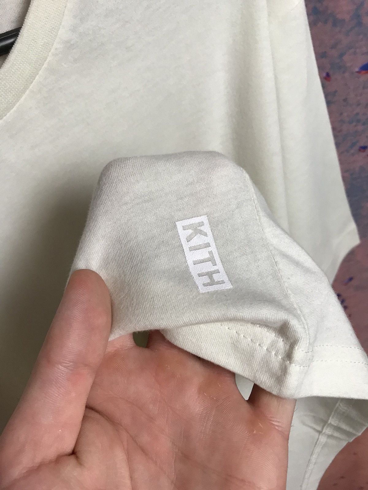 Designer × Kith Kith designer small logo tee Size US XL / EU 56 / 4 - 4 Thumbnail