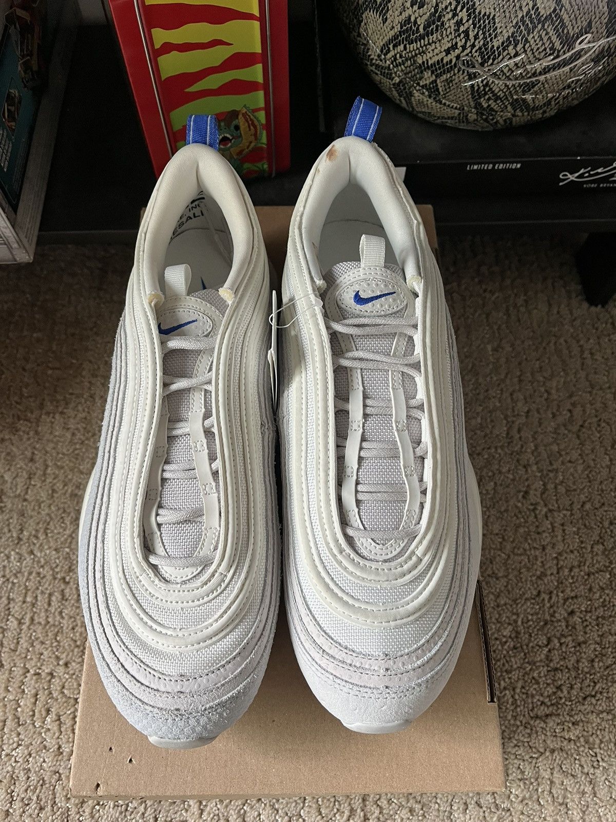 Nike Size 9 Nike Air Max 97 Platinum SAMPLE 📦FAST SHIPPING📦 Size US 9 / EU 42 - 4 Thumbnail