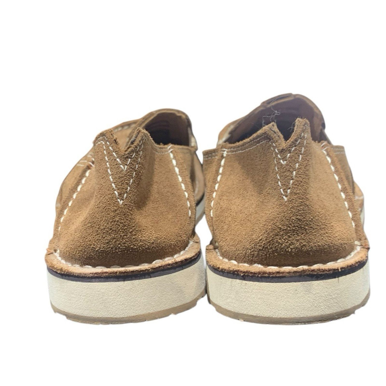 Ariat Ariat Womens Cruiser Brown Suede Leather Tooled Toe Sz 8.5 B Size US 8.5 / IT 38.5 - 4 Thumbnail