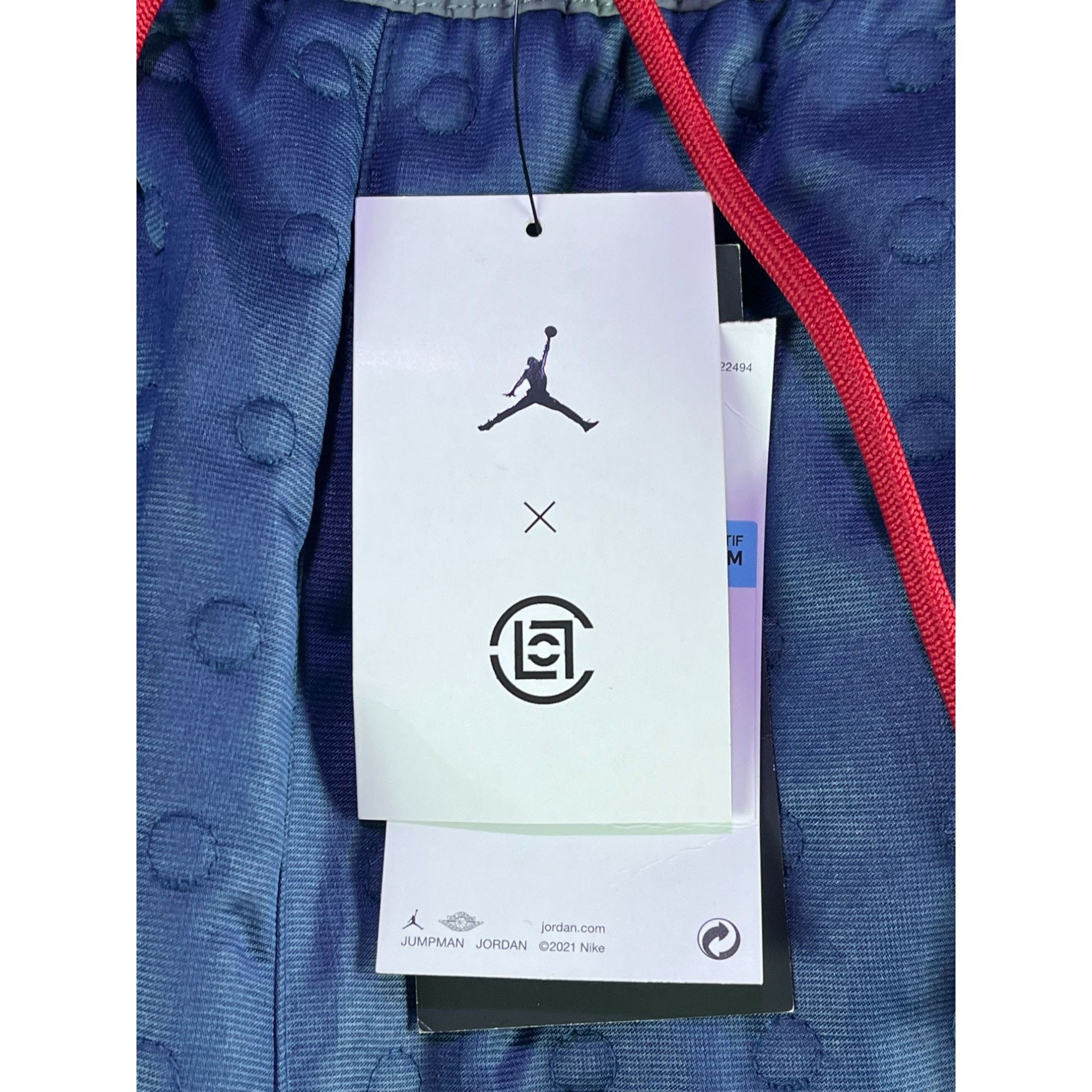 CLOT × Jordan Brand Jordan X Clot Rare Quilted Track Pants Baggy Fit Size US 33 - 7 Thumbnail
