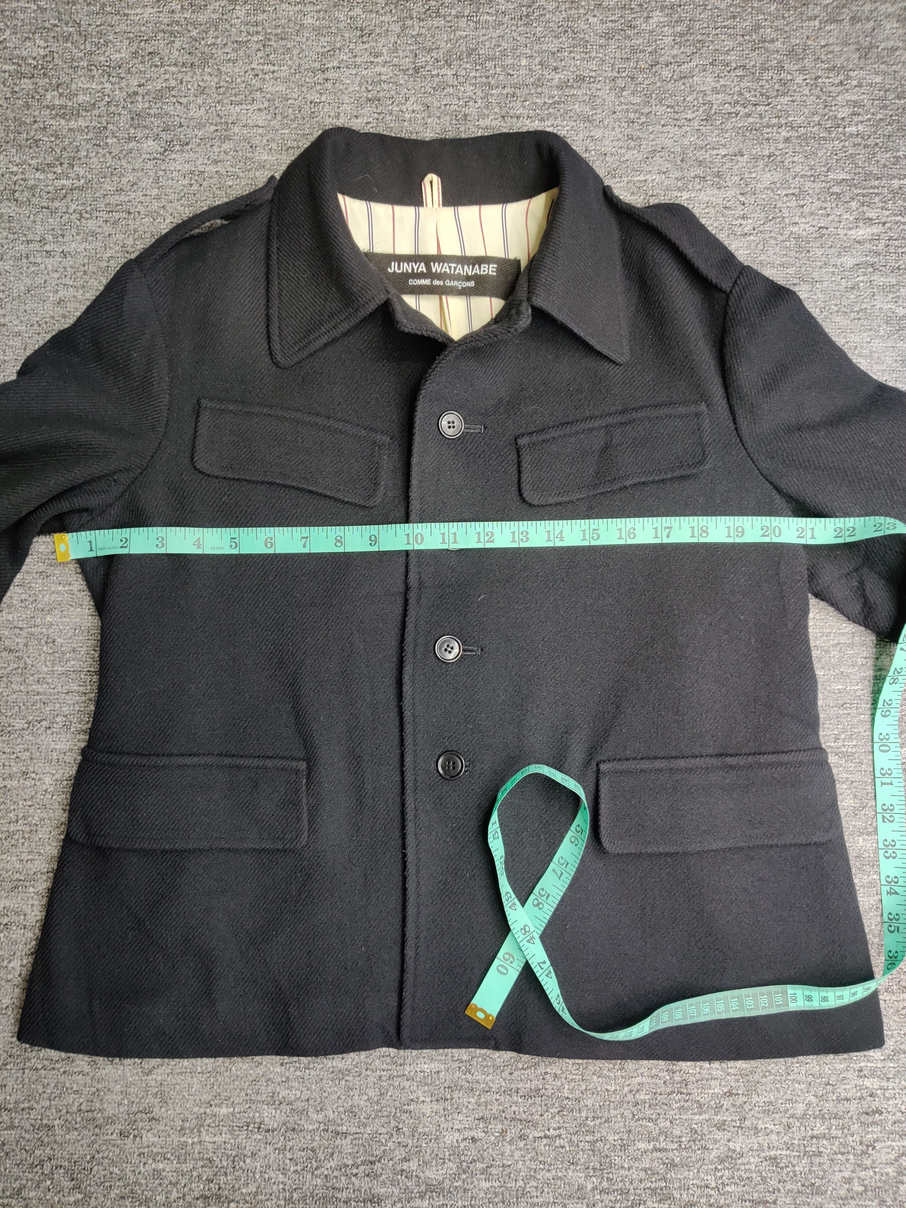 Junya Watanabe Junya Watanabe Comme Des Garcons Wool Coat Size US M / EU 48-50 / 2 - 12 Thumbnail