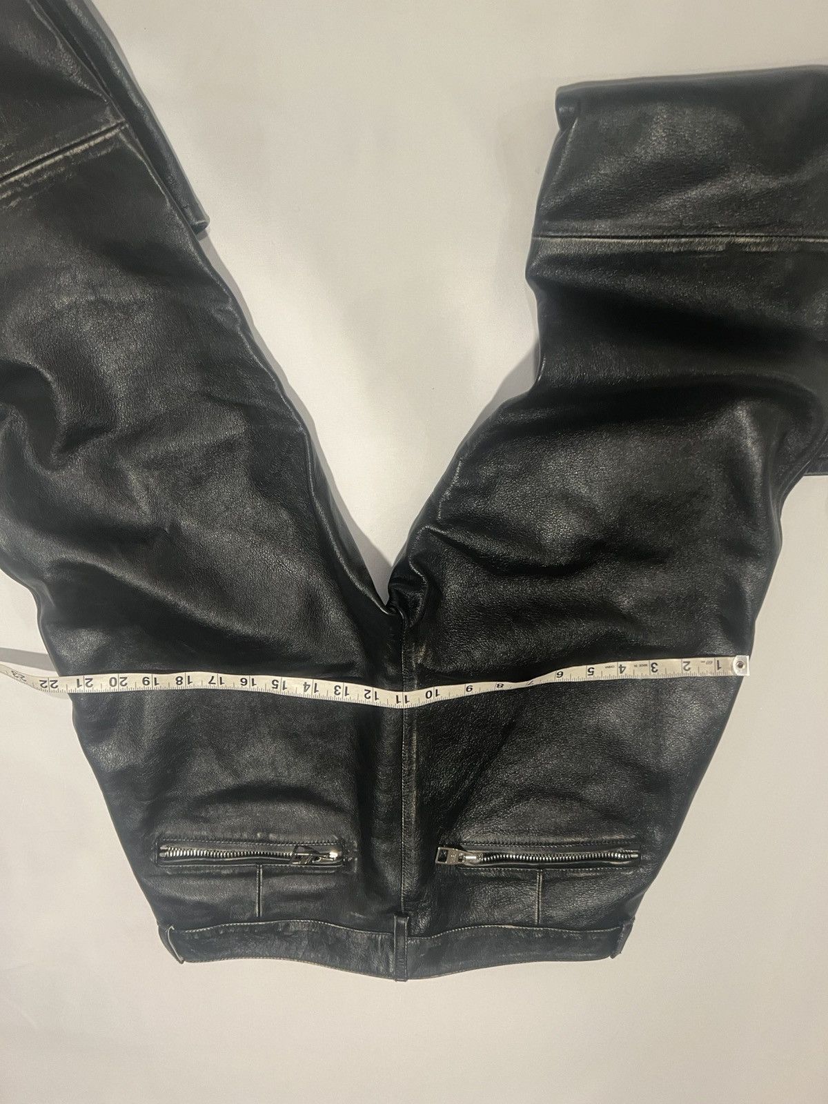Alexander McQueen Alexander McQueen biker leather pants. 50/34. $5600 Size US 34 / EU 50 - 2 Thumbnail
