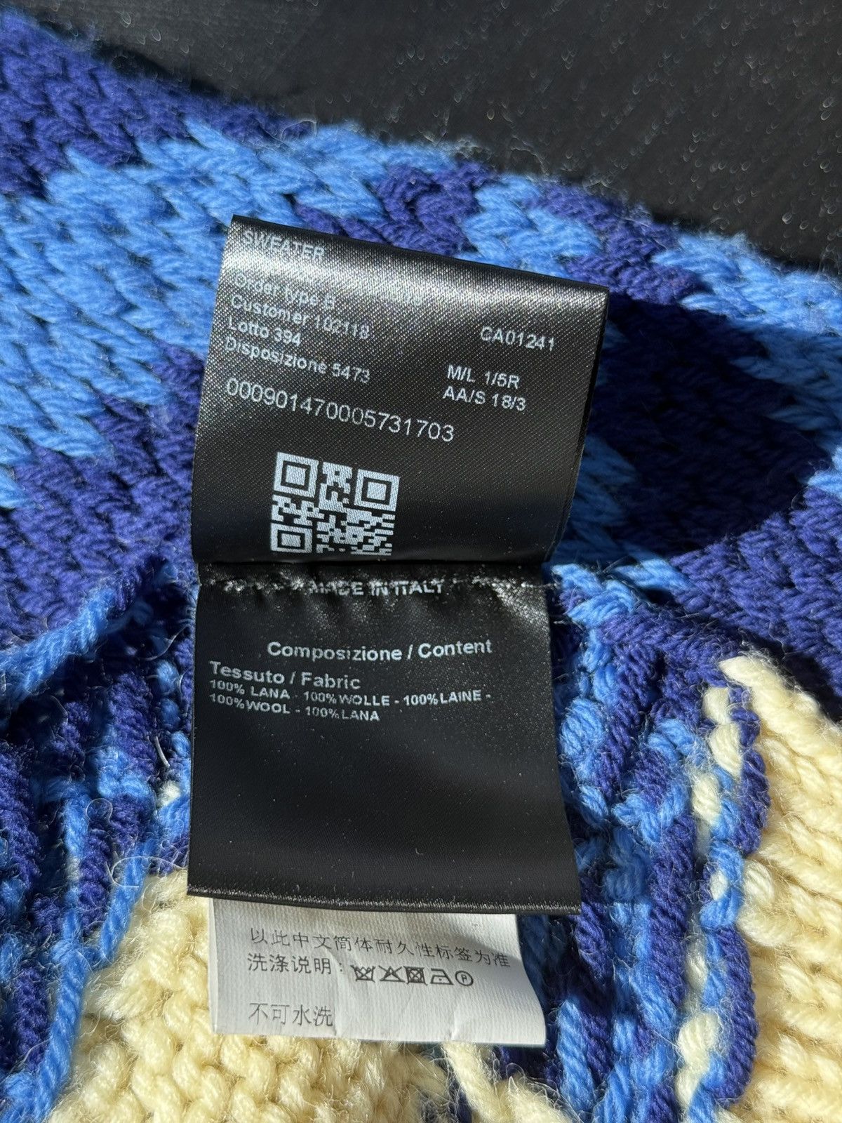 Calvin Klein 205W39NYC CK205W39NYC by Raf 18FW Star Knit Sweater Size US S / EU 44-46 / 1 - 6 Thumbnail