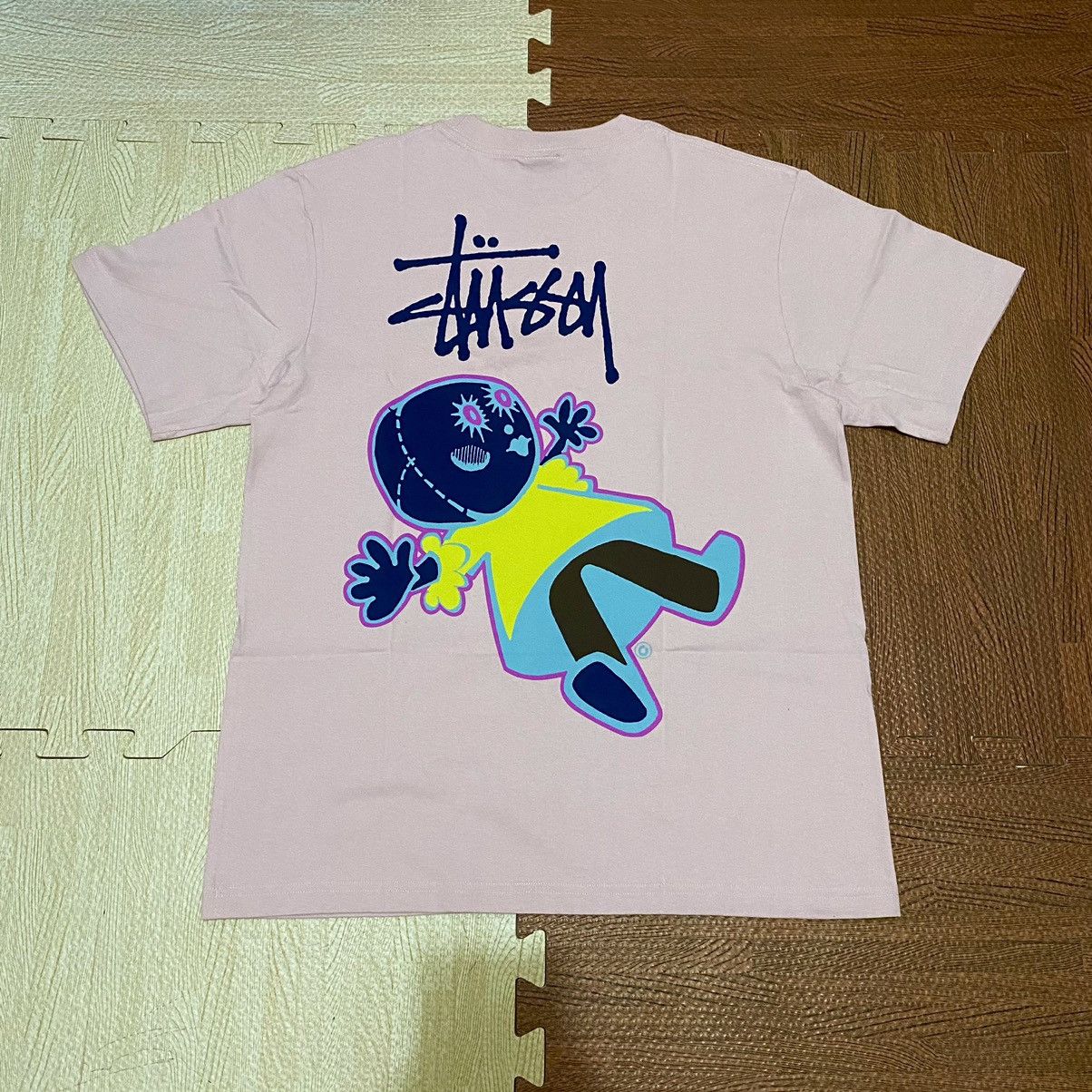 image of Stussy Dollie Tee in Blush, Men's (Size Large)