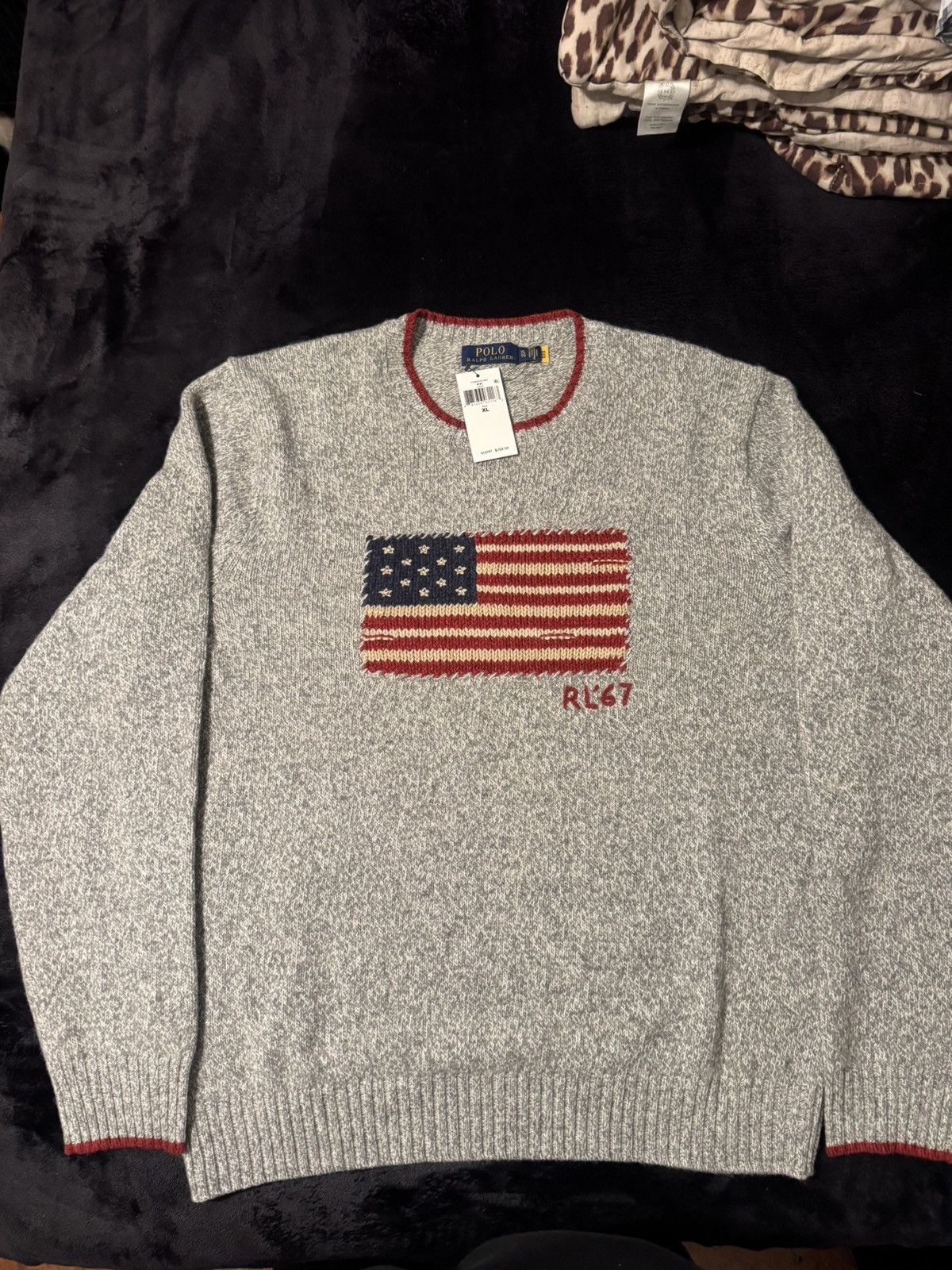Polo Ralph Lauren Polo Ralph Lauren American Flag knitwear Size US XL / EU 56 / 4 - 5 Thumbnail