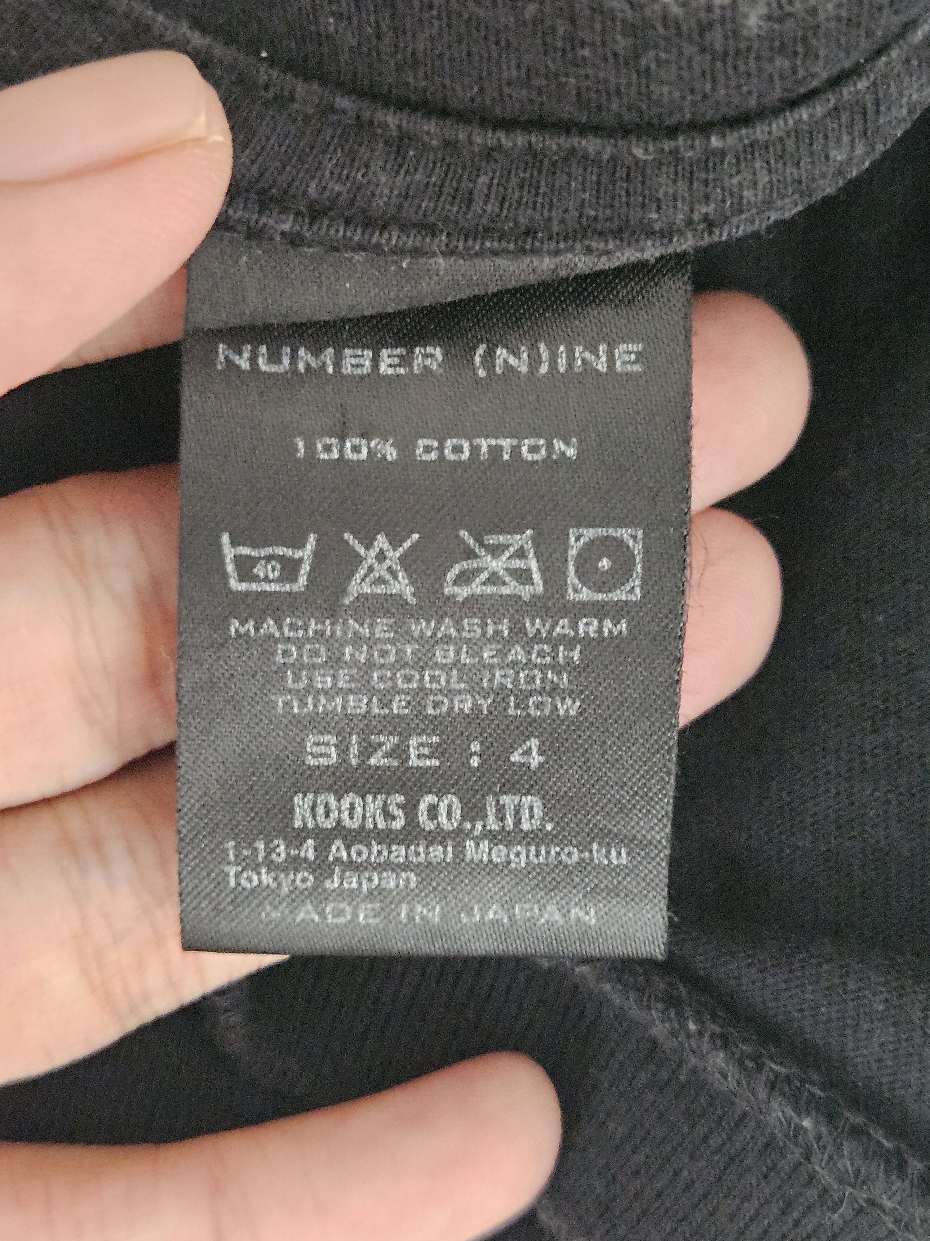Number Nine Fender logo shirt
