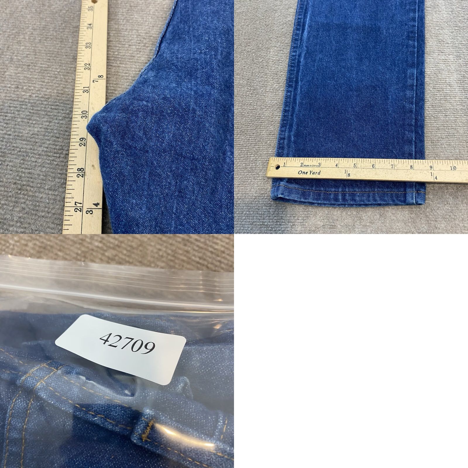 Wrangler VINTAGE Wrangler Jeans Mens 38x30 Blue 13MWZ Cowboy Cut Western Distressed USA Cowboy Hat? Size US 38 / EU 54 - 9 Thumbnail