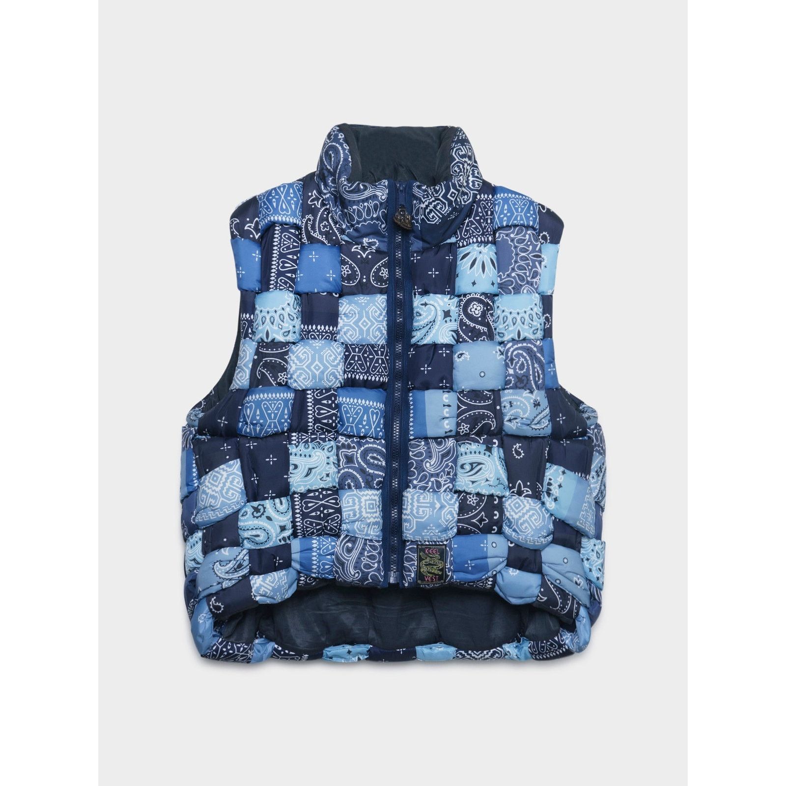 Kapital Quilted Bandana Keel Vest Size US M / EU 48-50 / 2 - 1 Thumbnail