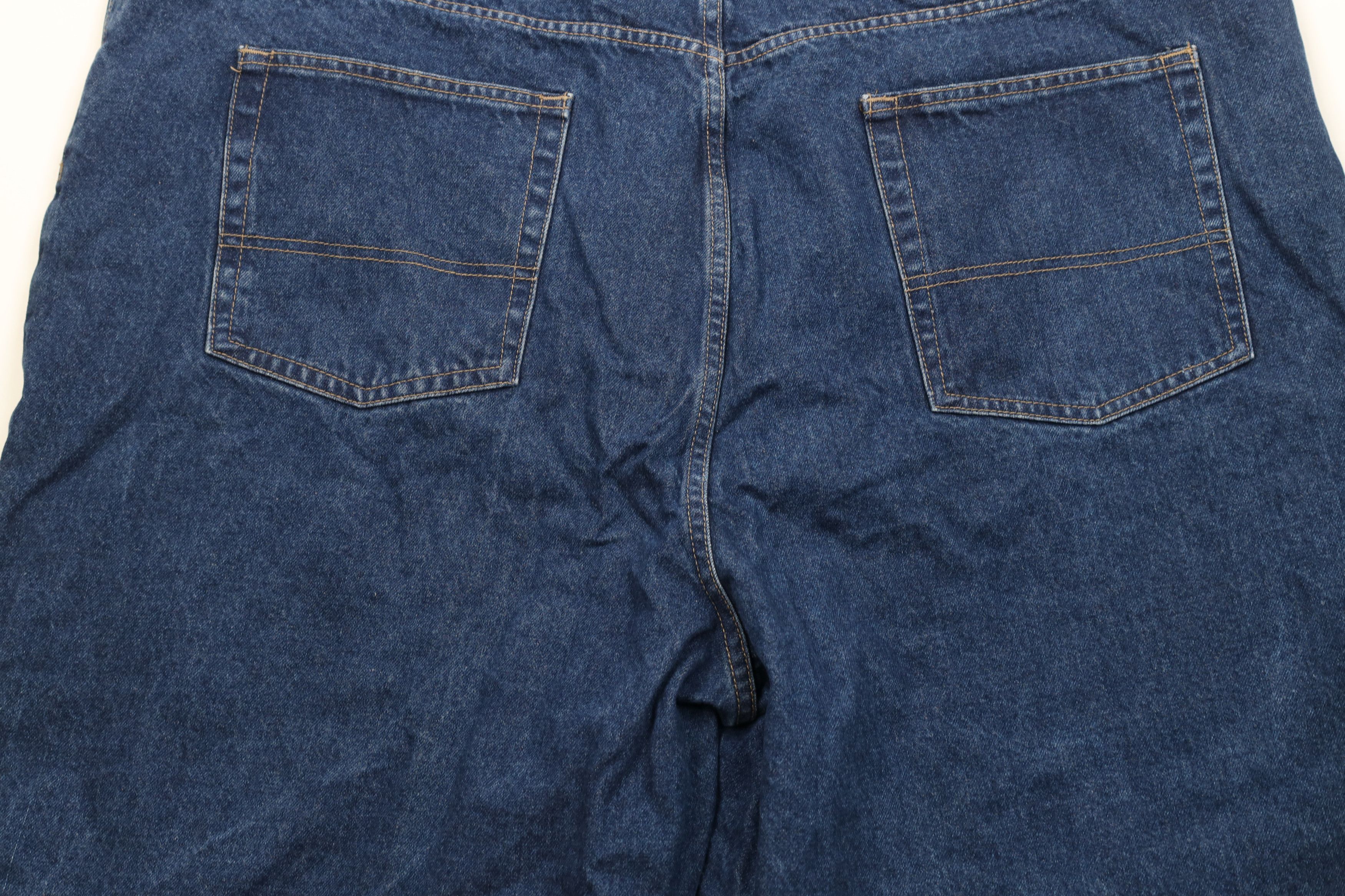 Vintage Vintage 90s Streetwear Relaxed Fit Denim Jean Shorts Blue Size US 44 / EU 60 - 9 Thumbnail
